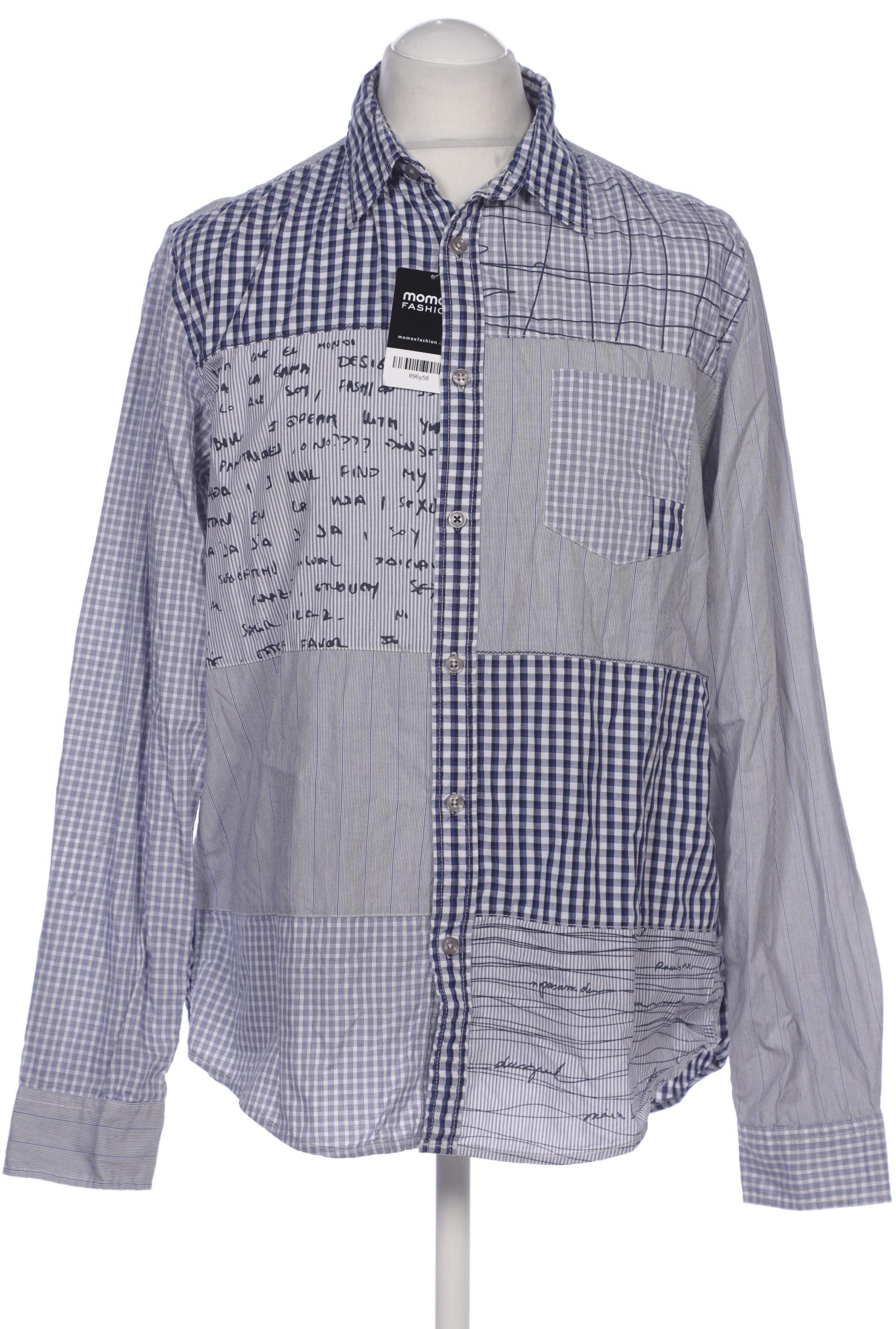 

Desigual Herren Hemd, blau, Gr. 52
