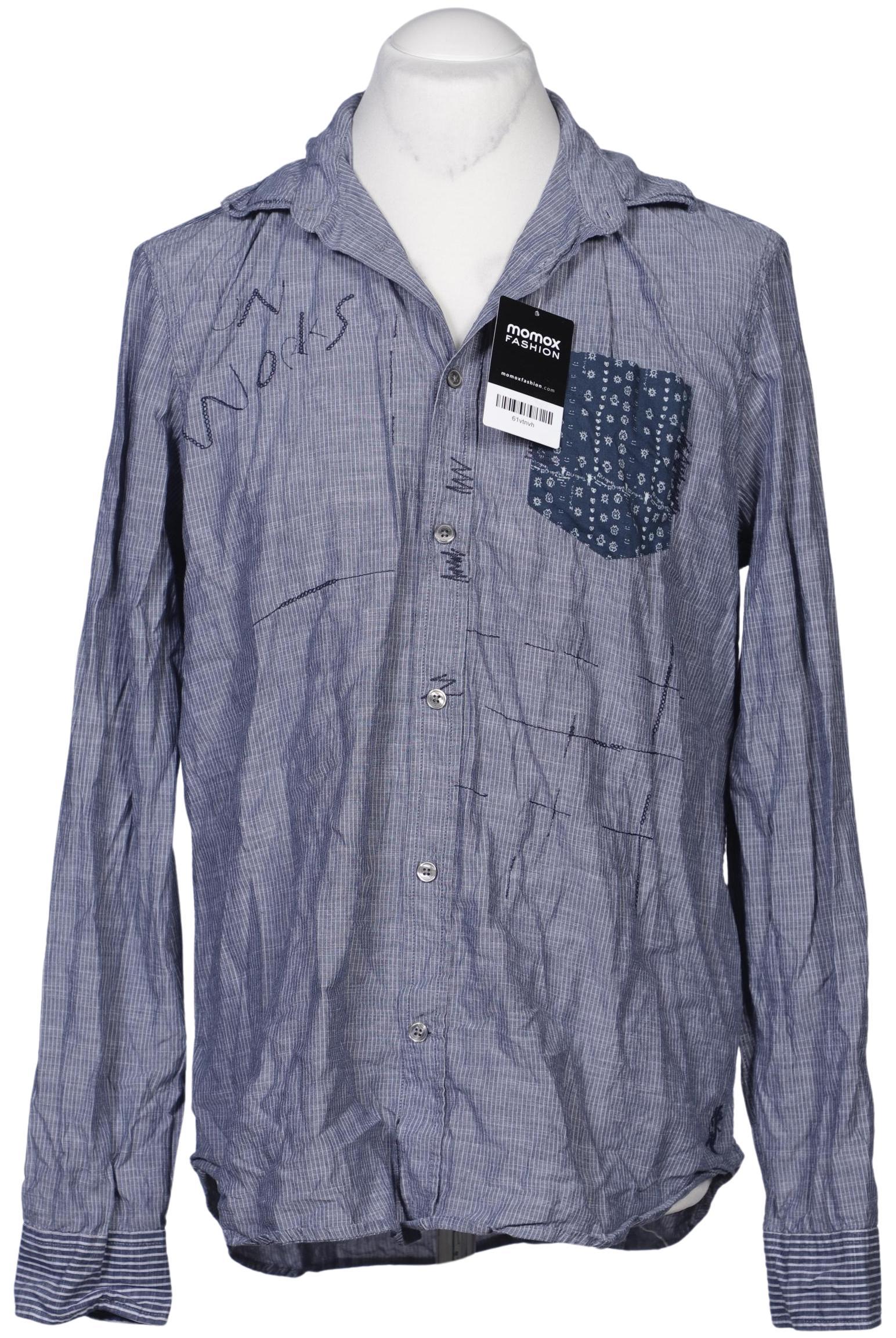 

Desigual Herren Hemd, blau, Gr. 52