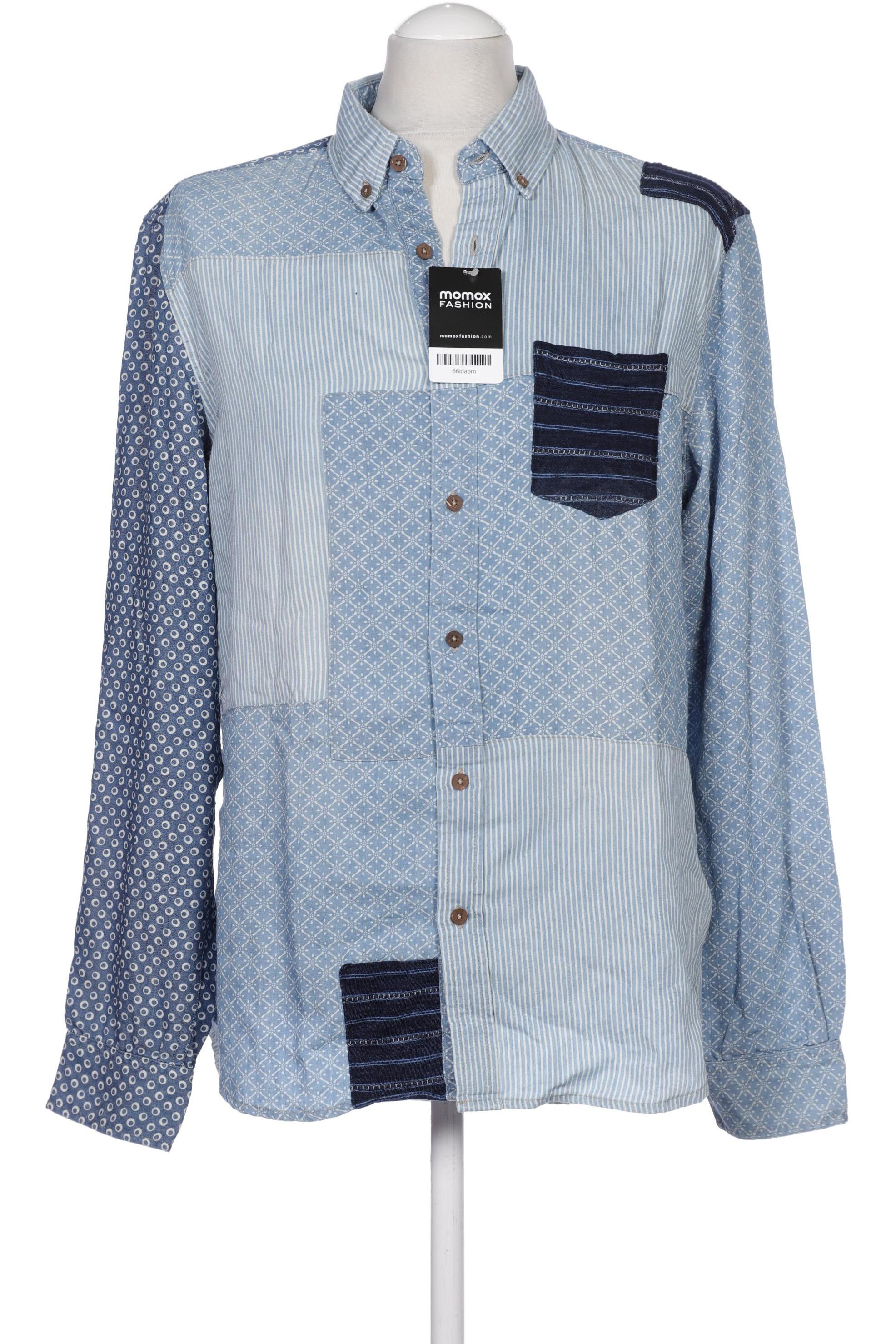 

Desigual Herren Hemd, blau, Gr. 52