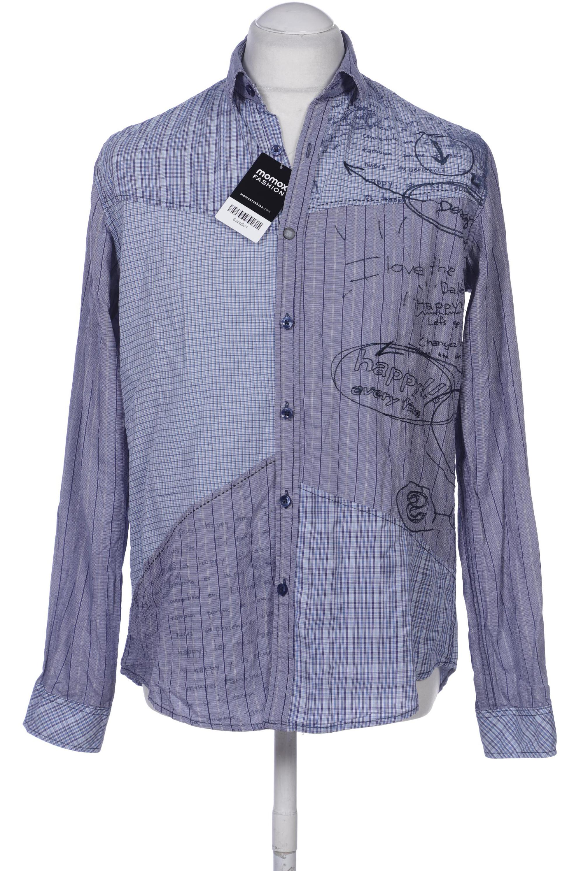 

Desigual Herren Hemd, blau, Gr. 48