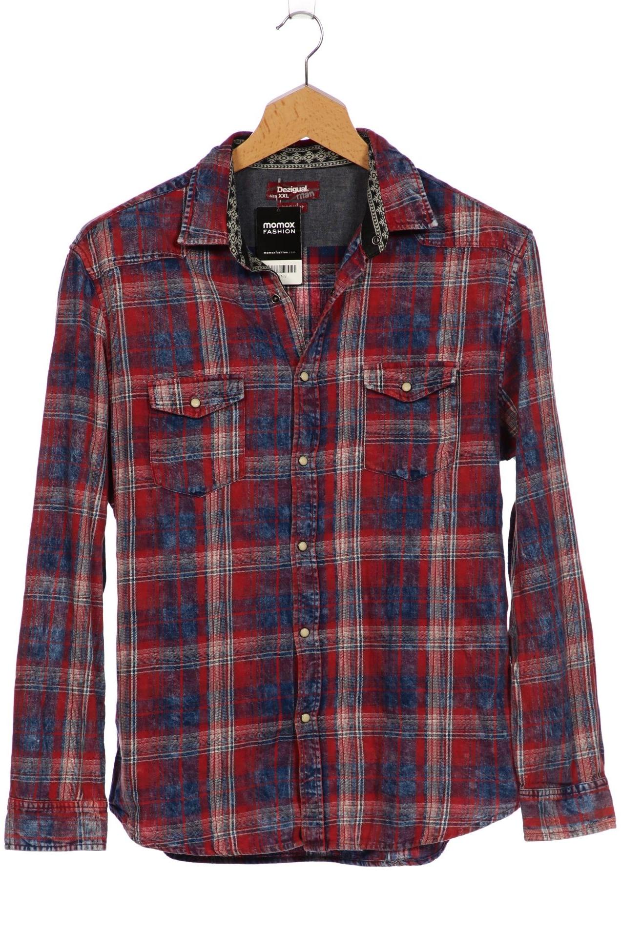 

Desigual Herren Hemd, rot, Gr. 56