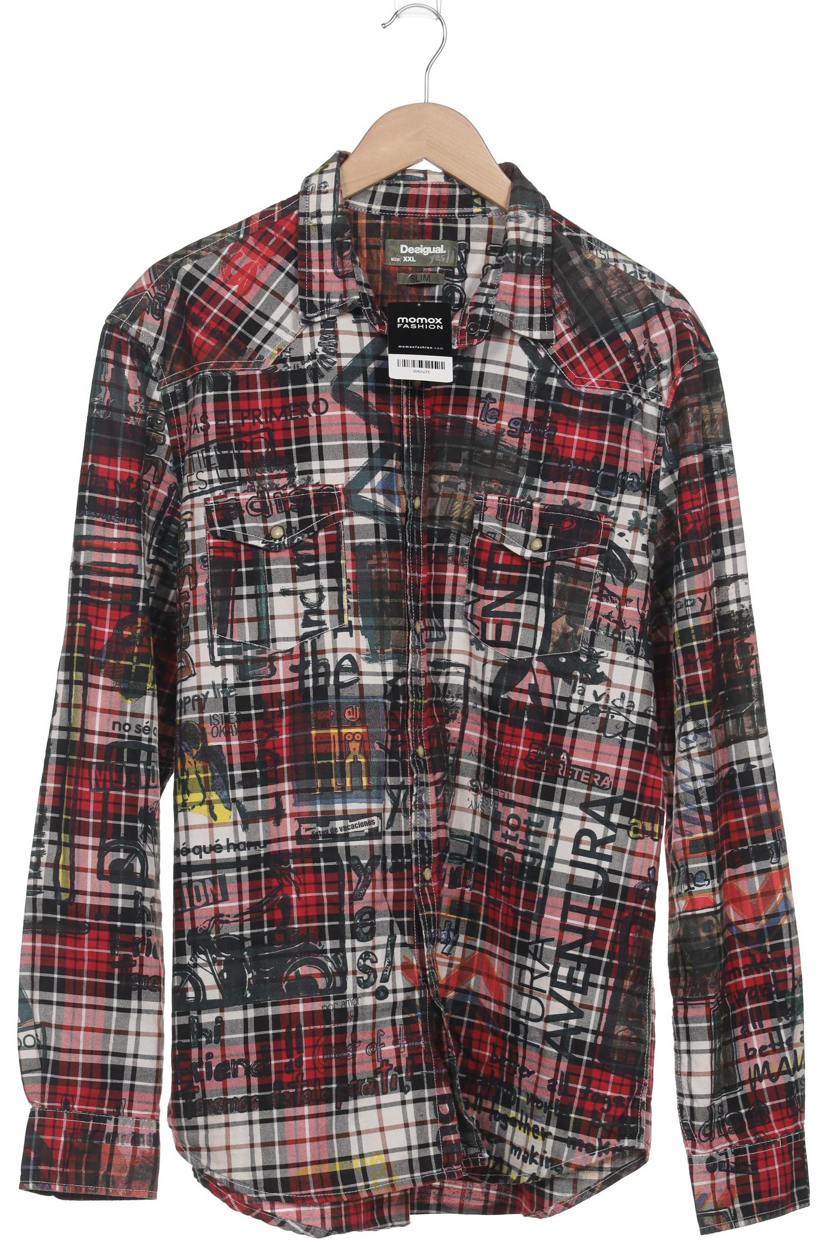 

Desigual Herren Hemd, mehrfarbig, Gr. 56
