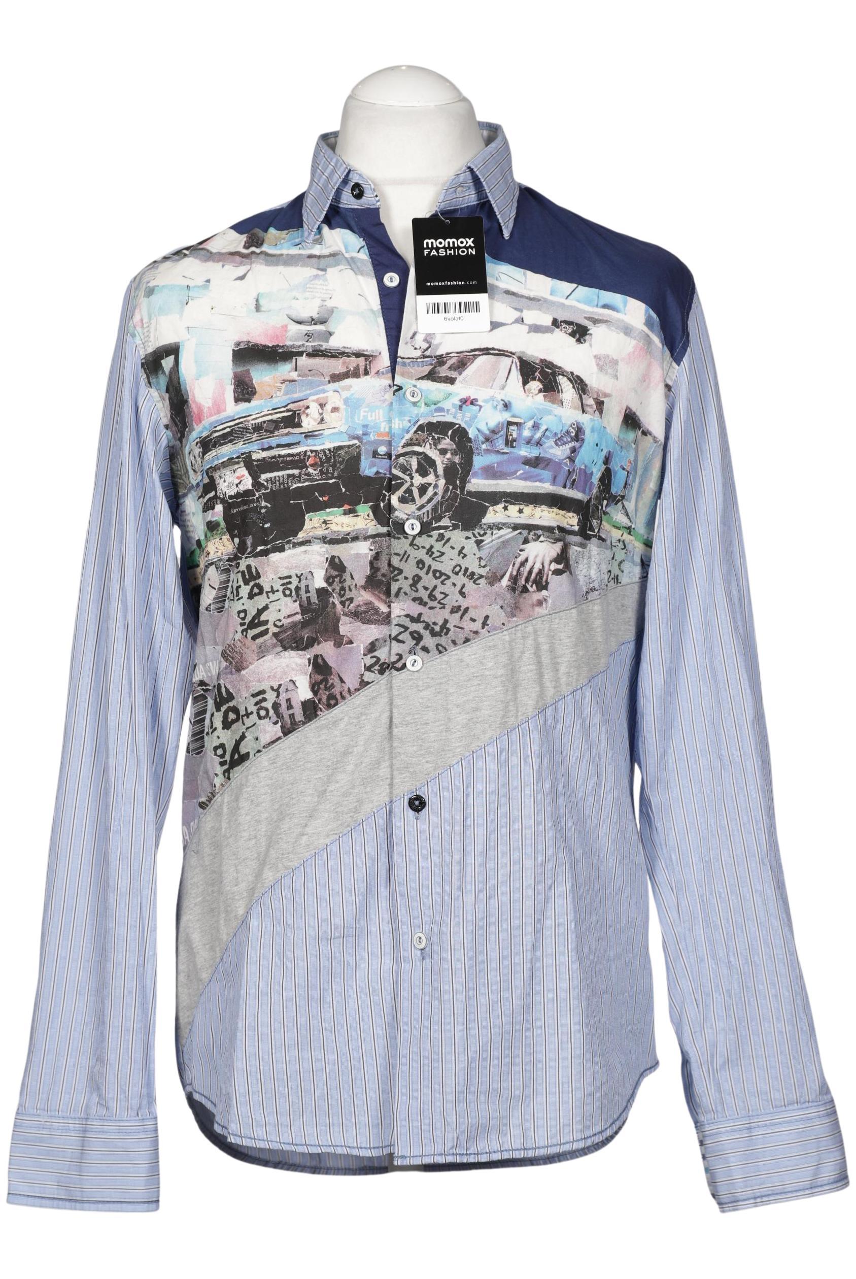 

Desigual Herren Hemd, hellblau, Gr. 48