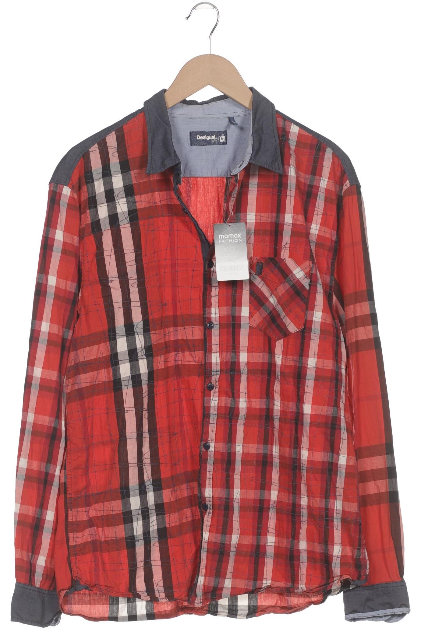 

Desigual Herren Hemd, rot, Gr. 56