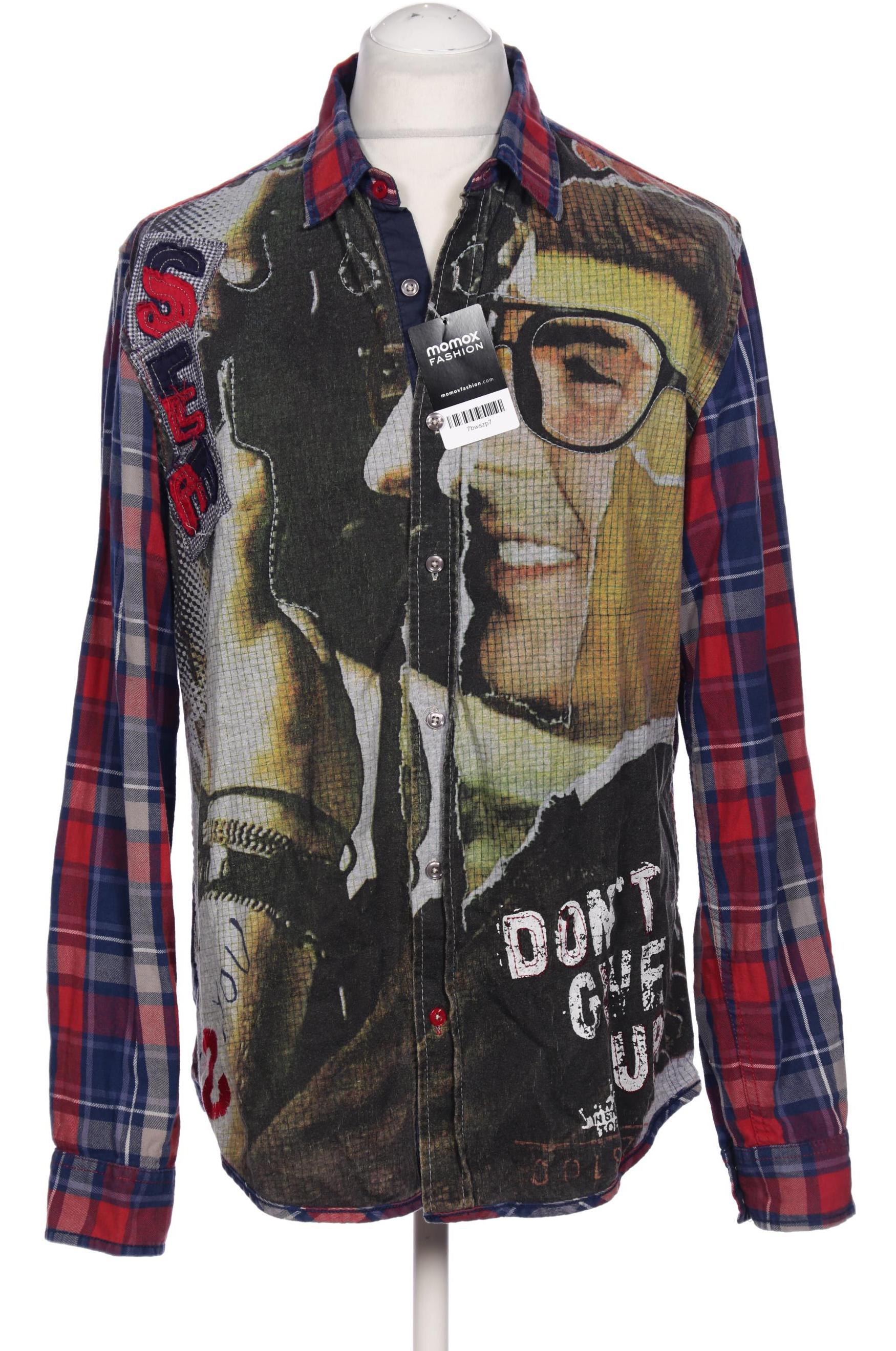 

Desigual Herren Hemd, mehrfarbig, Gr. 52