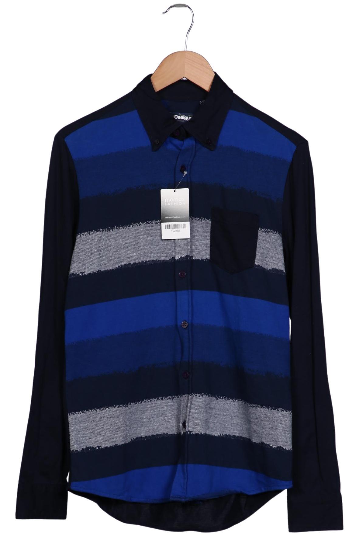 

Desigual Herren Hemd, marineblau, Gr. 46