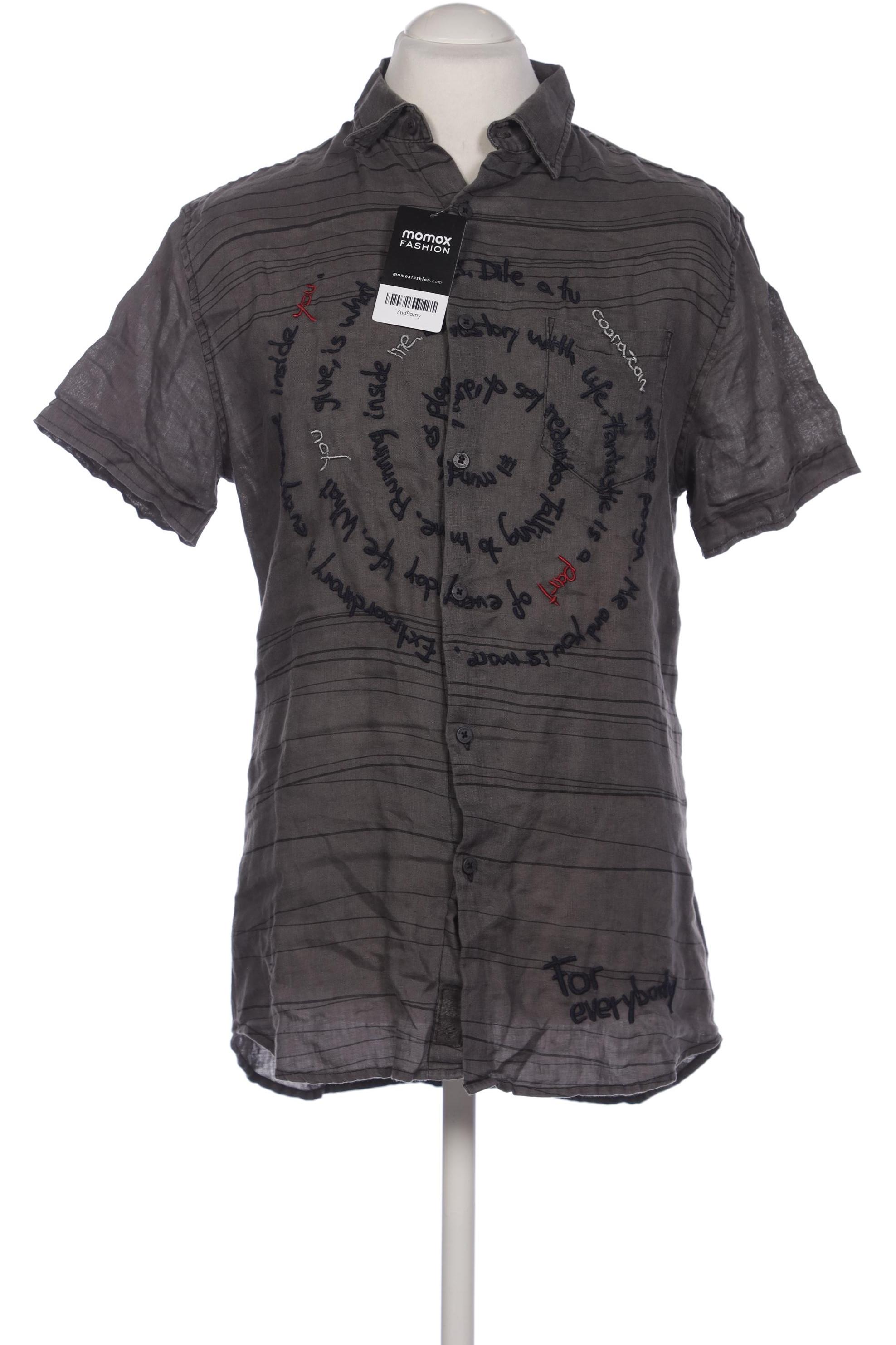 

Desigual Herren Hemd, grau, Gr. 52