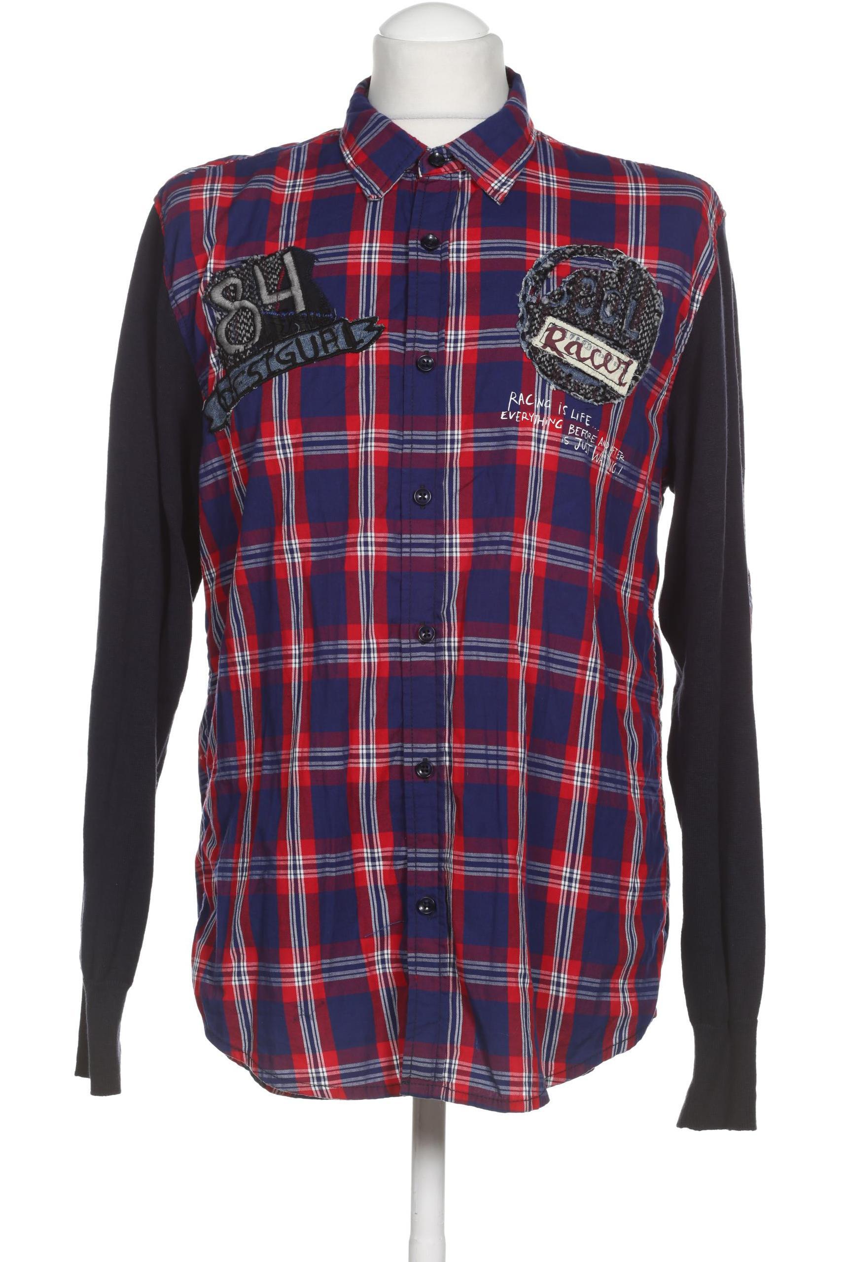

Desigual Herren Hemd, blau, Gr.