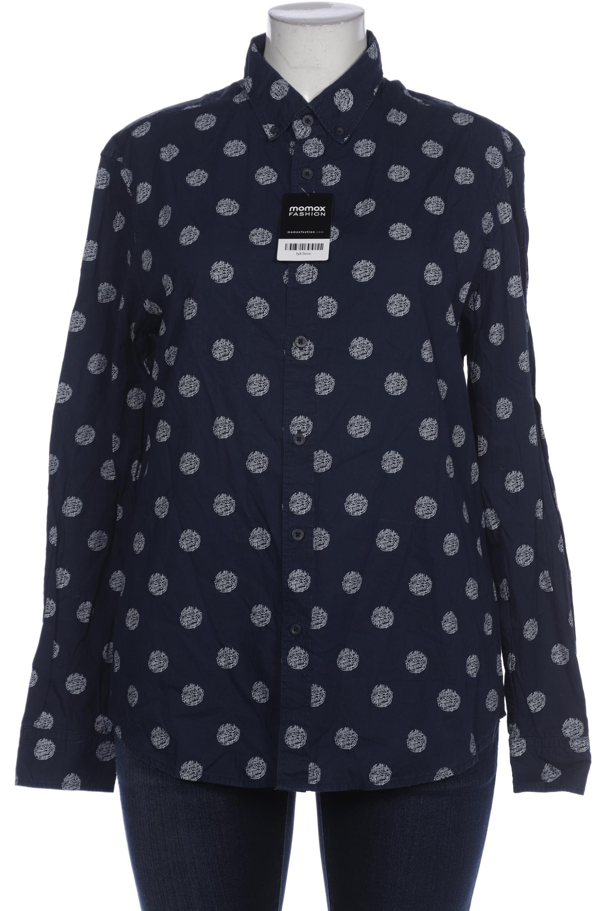 

Desigual Herren Hemd, marineblau, Gr. 52