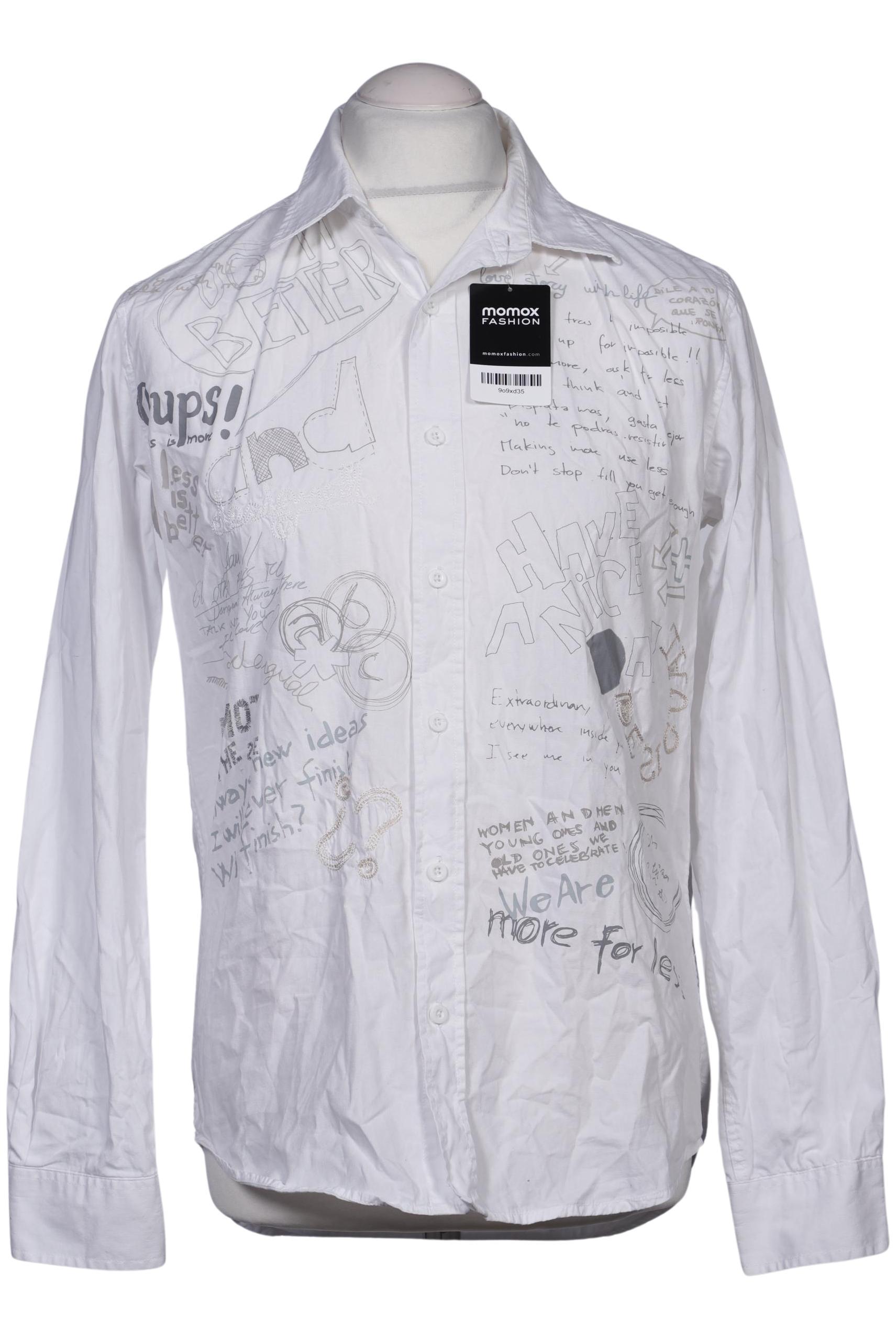 

Desigual Herren Hemd, weiß, Gr. 48