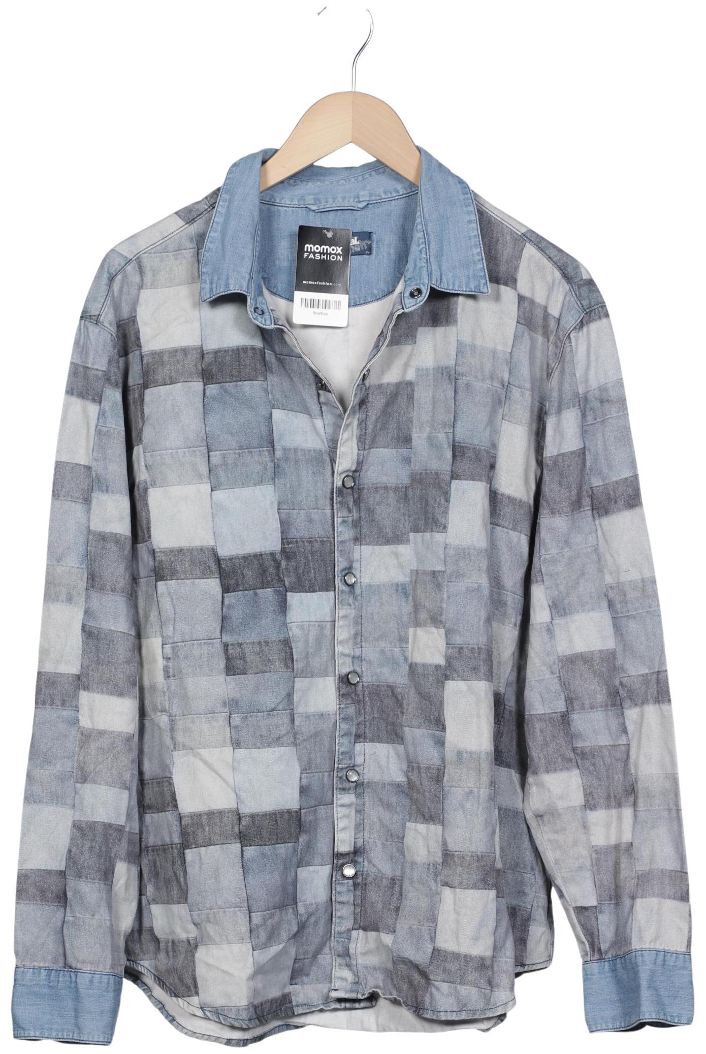 

Desigual Herren Hemd, blau, Gr. 56