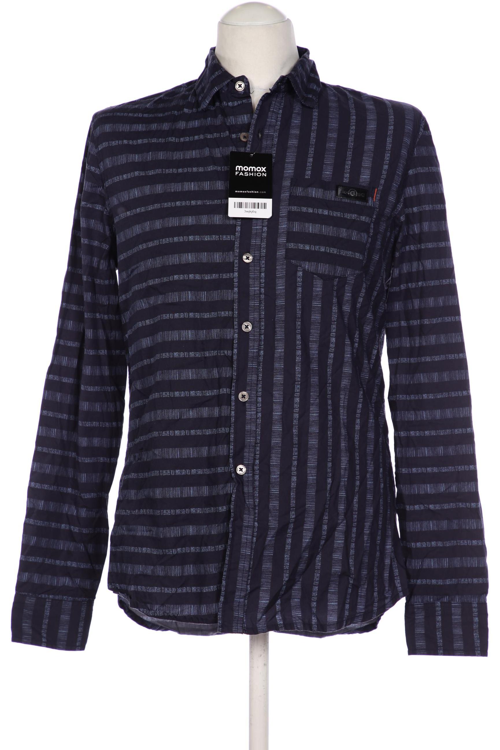 

Desigual Herren Hemd, marineblau, Gr. 48