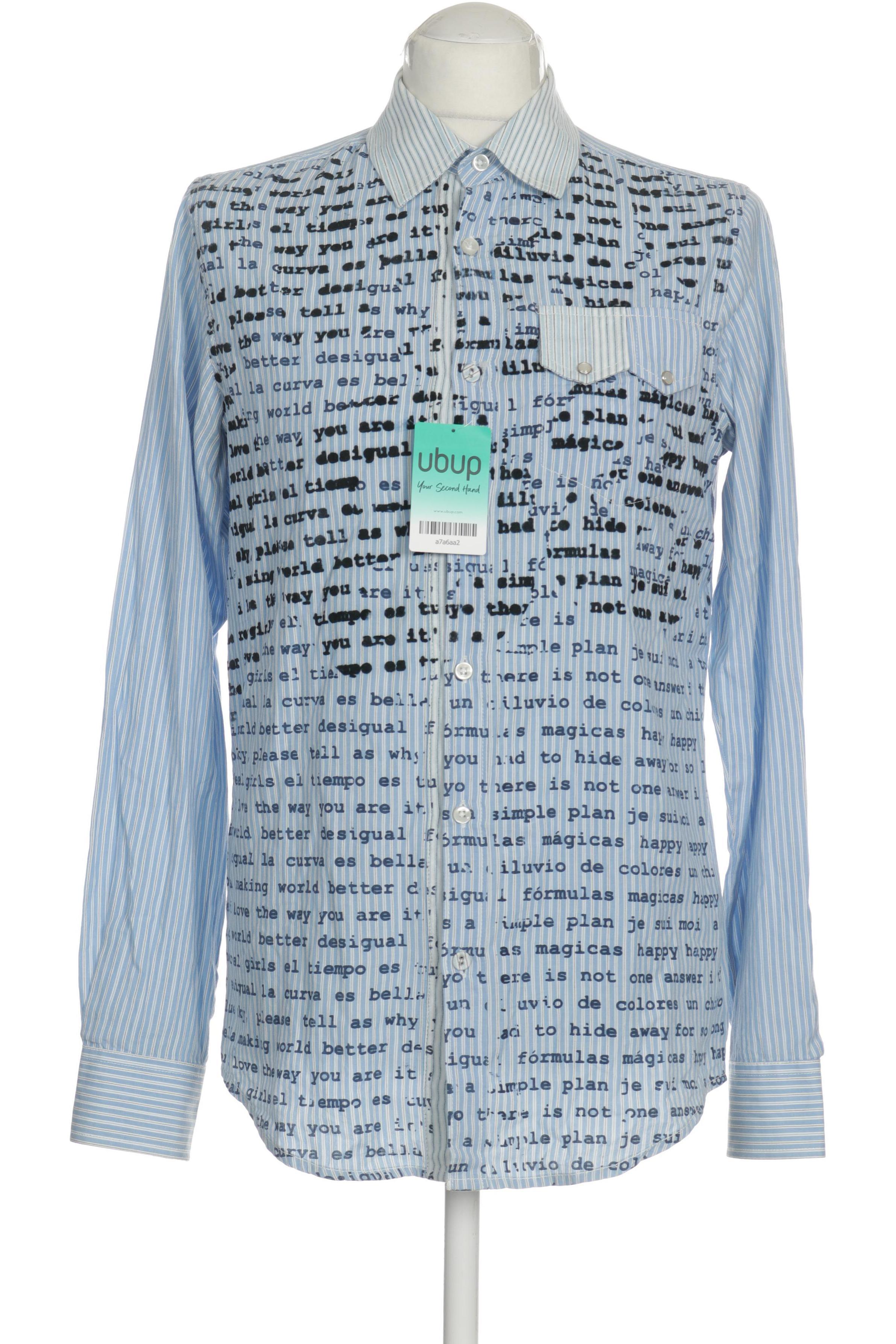 

Desigual Herren Hemd, blau, Gr.