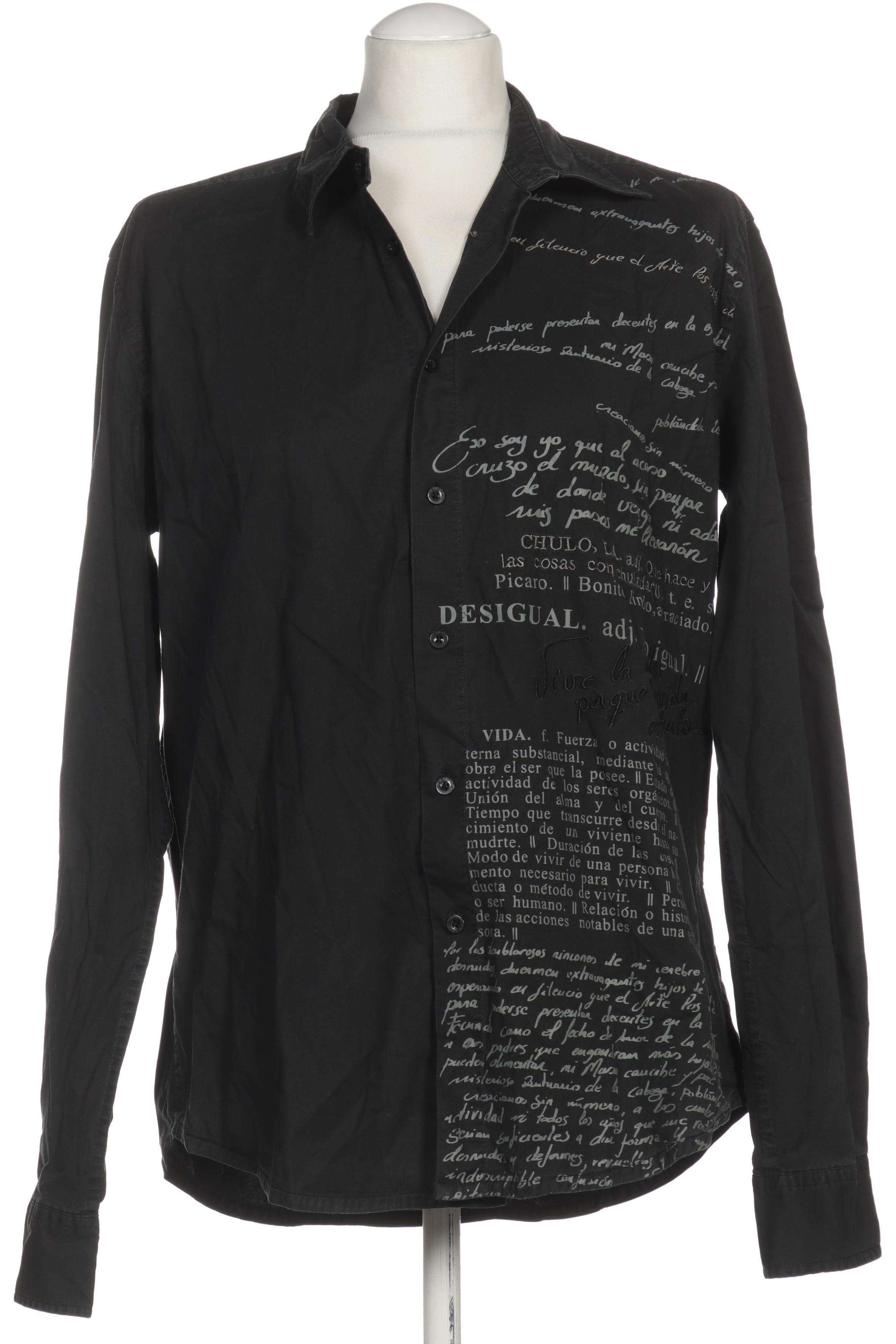 Thumbnail - Desigual Herren Hemd, schwarz, Gr.