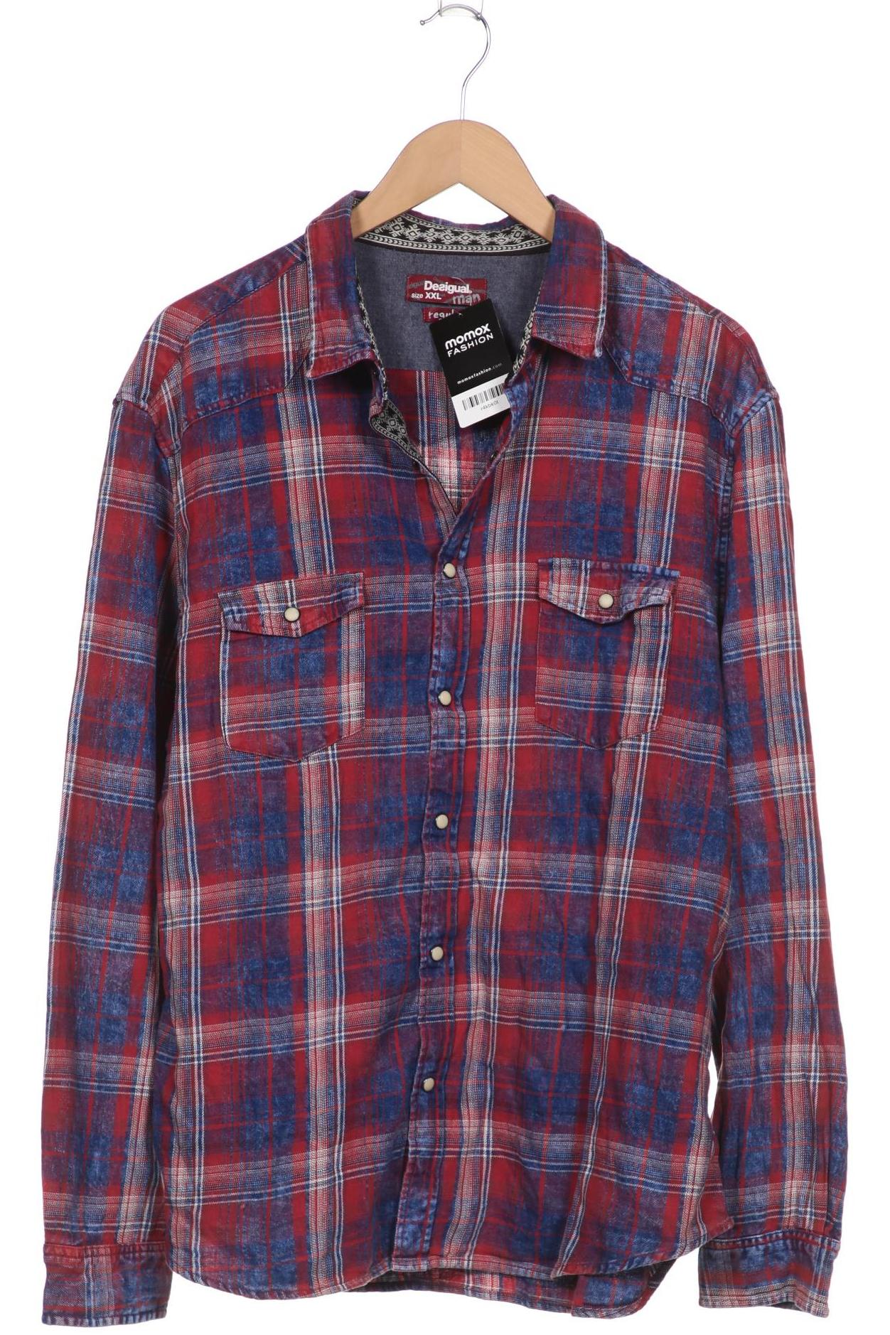 

Desigual Herren Hemd, blau