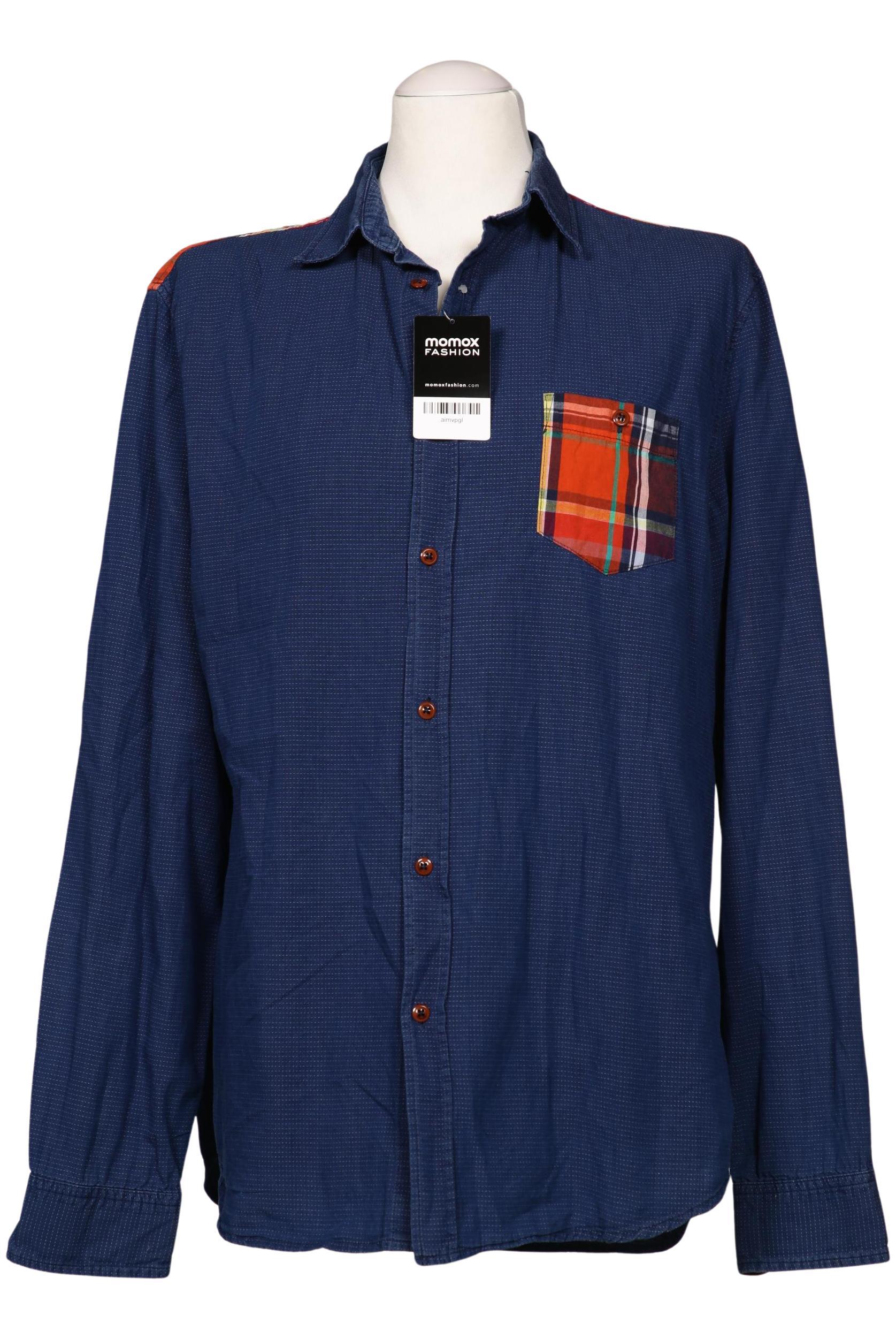 

Desigual Herren Hemd, marineblau, Gr. 54