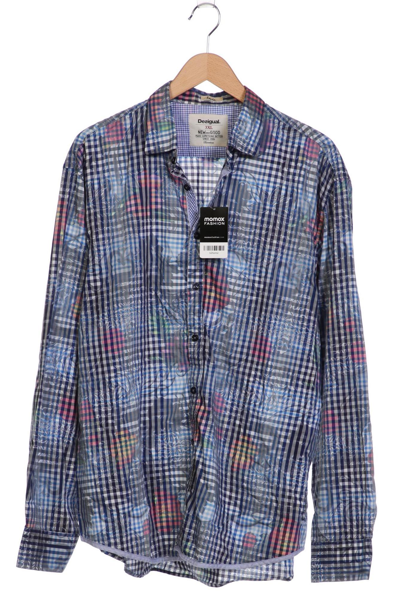 

Desigual Herren Hemd, blau, Gr. 58