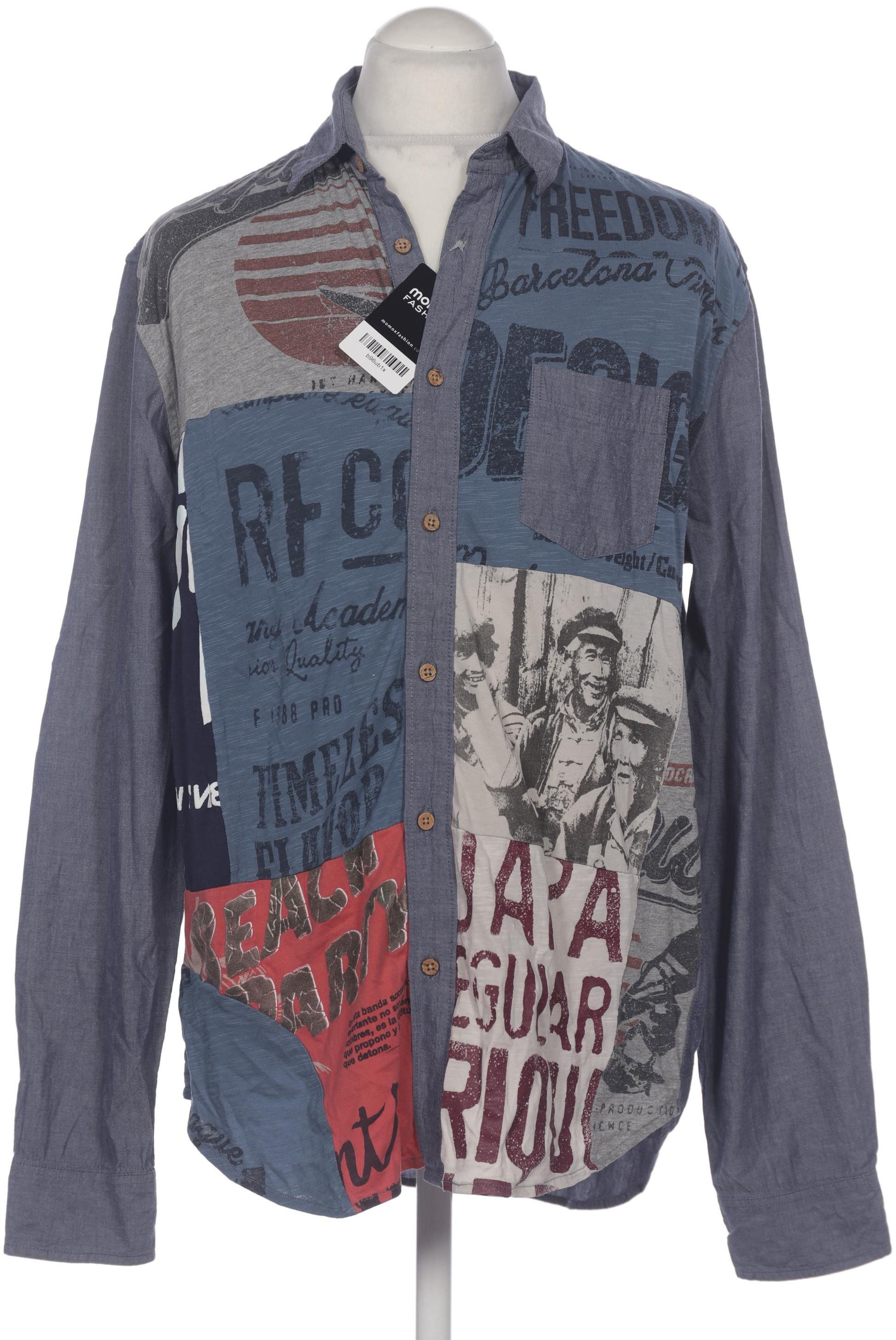 

Desigual Herren Hemd, marineblau, Gr. 54