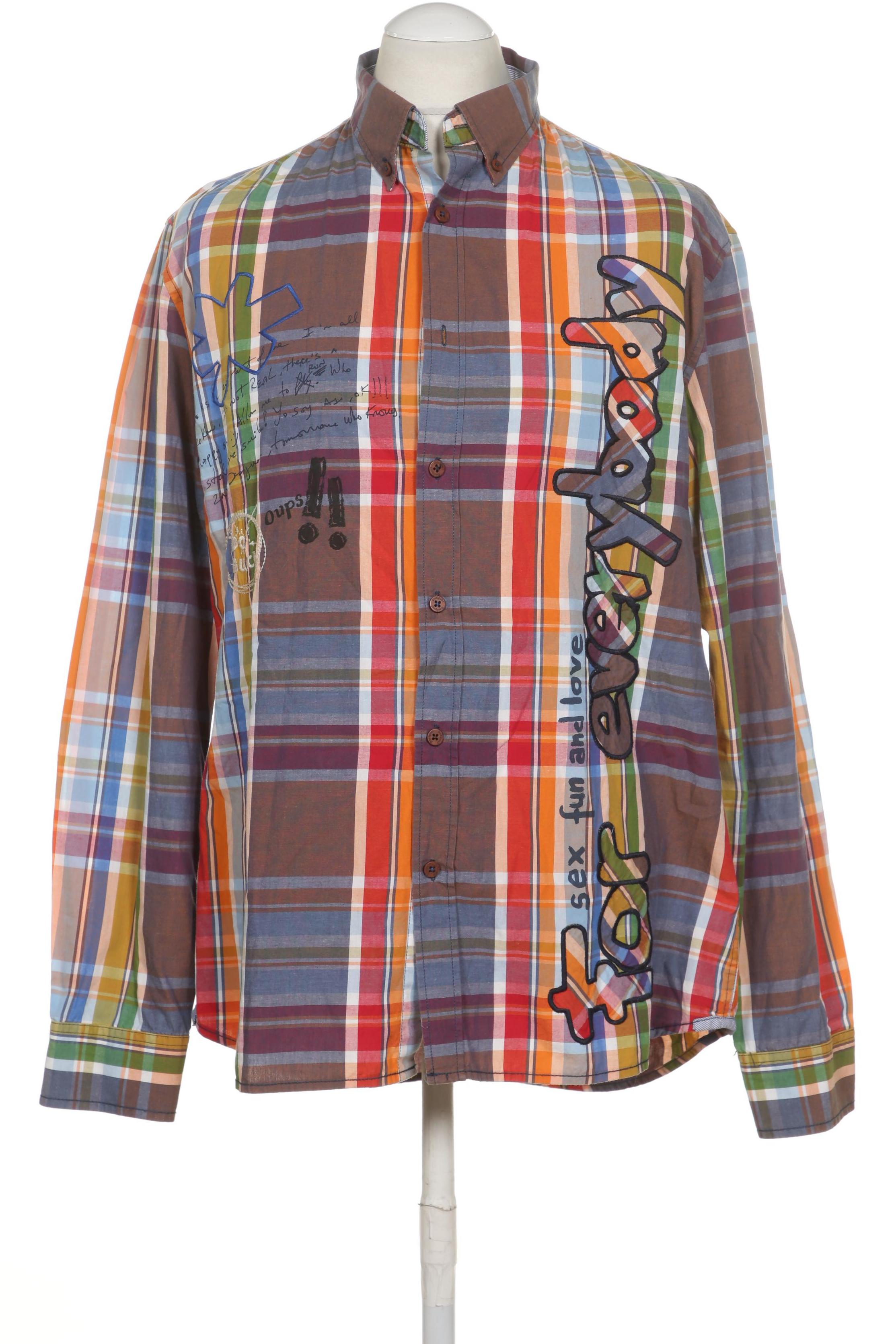 

Desigual Herren Hemd, blau, Gr.