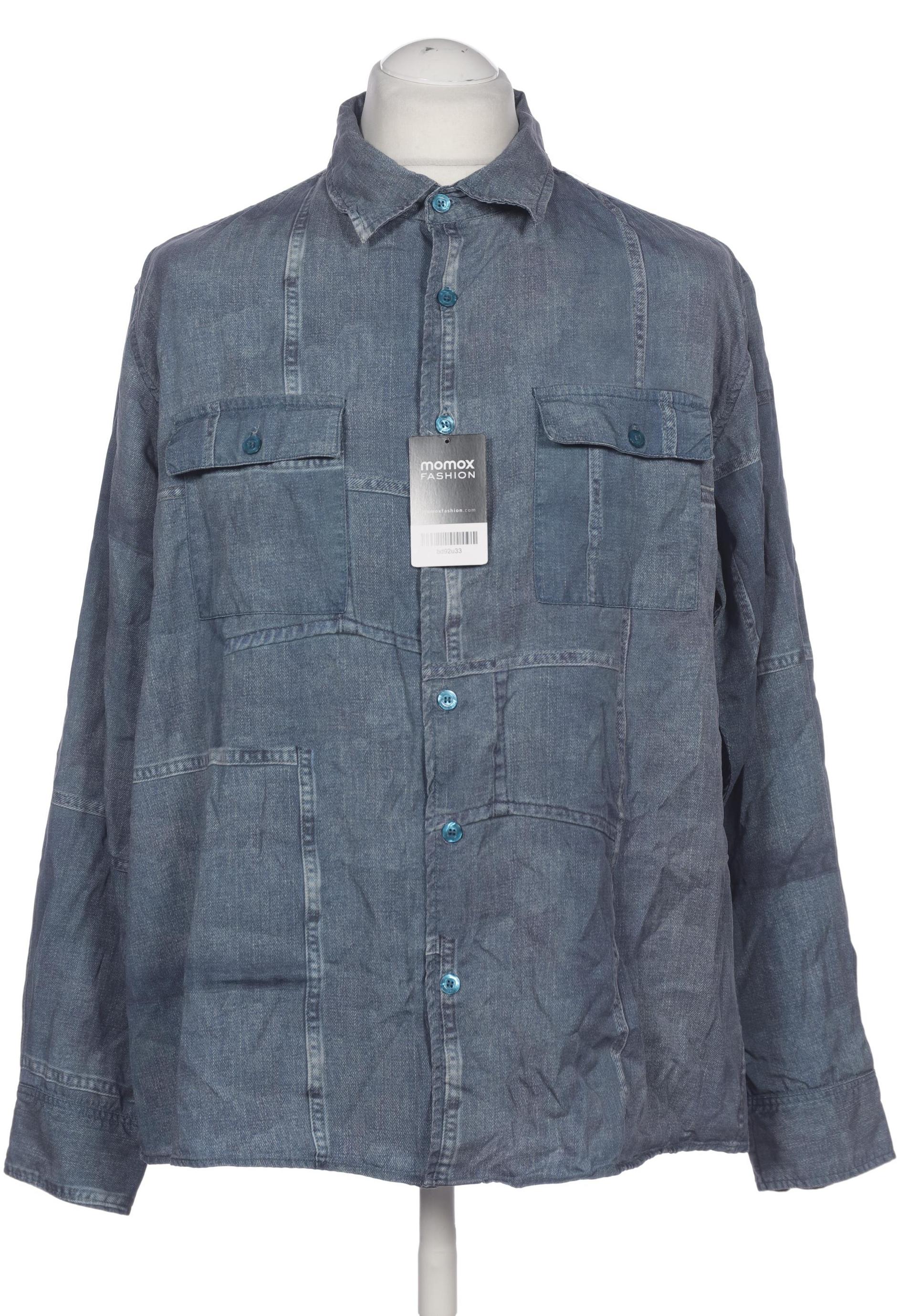 

Desigual Herren Hemd, blau, Gr. 54