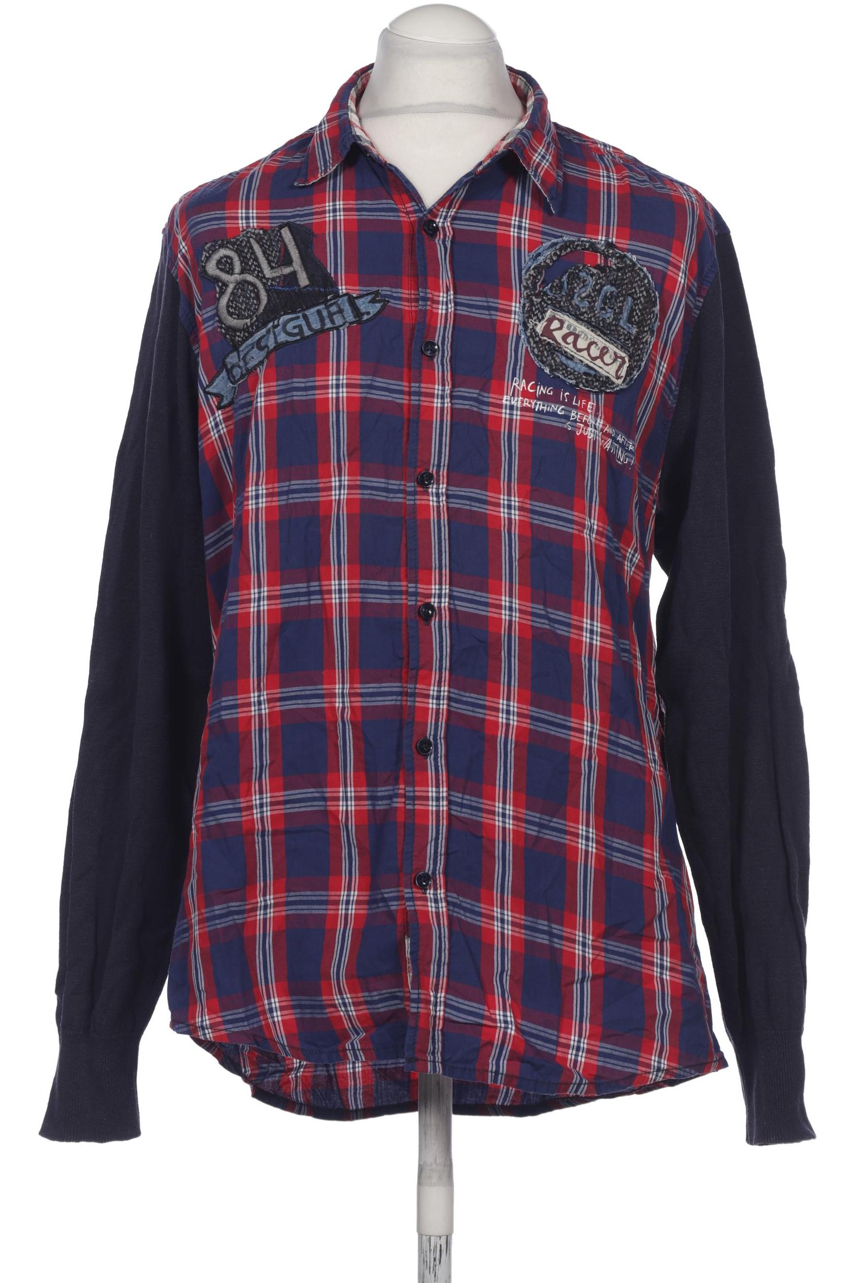 

Desigual Herren Hemd, marineblau