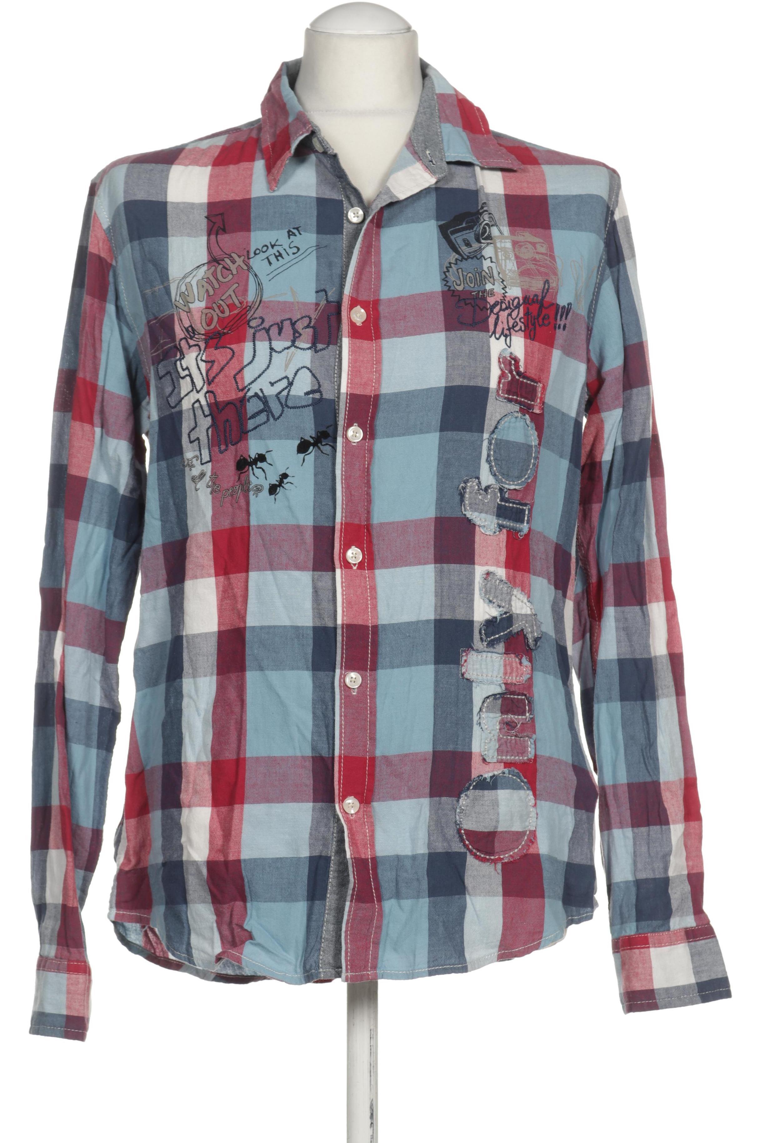 

Desigual Herren Hemd, blau, Gr.