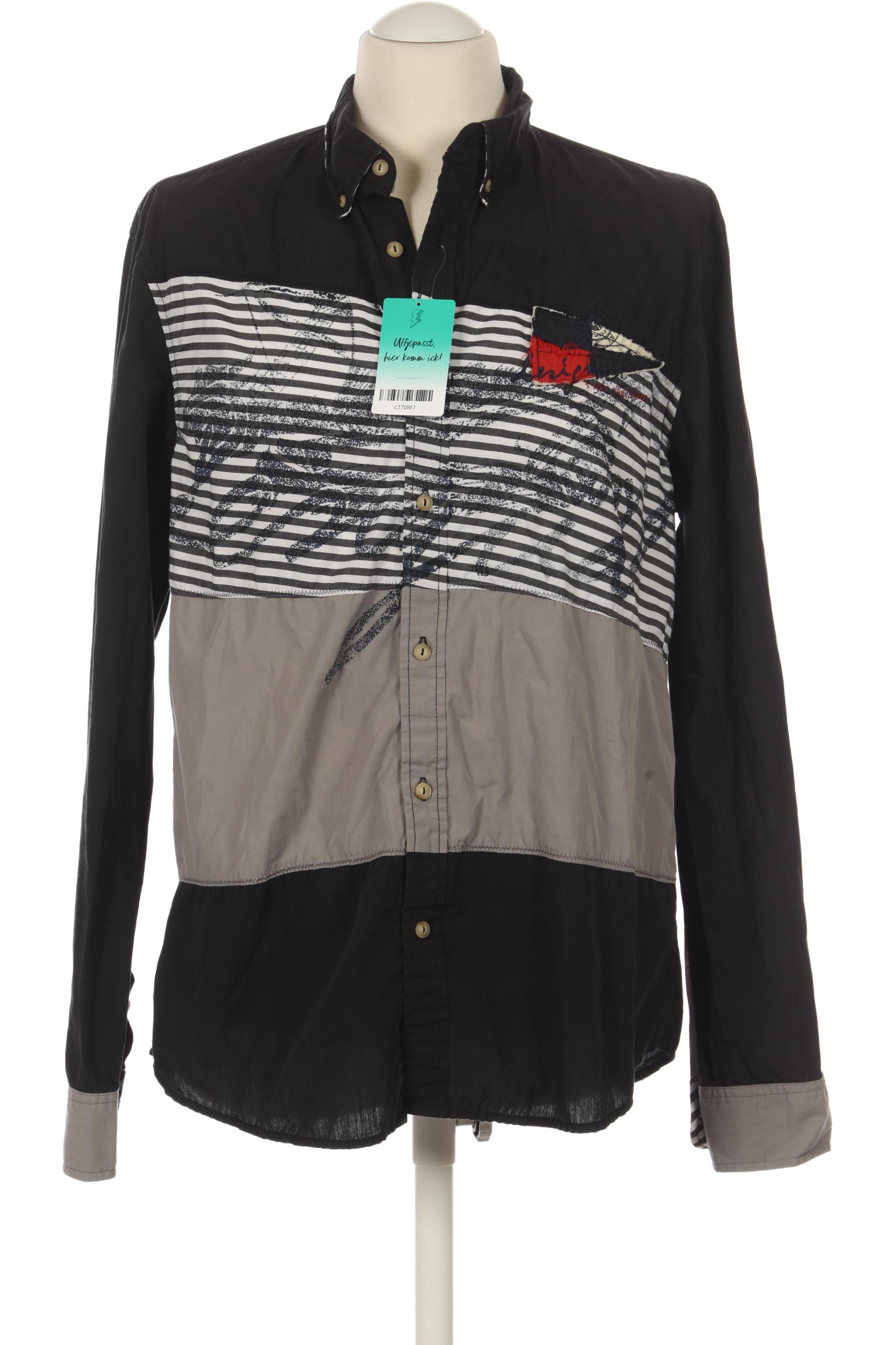 

Desigual Herren Hemd, schwarz, Gr.