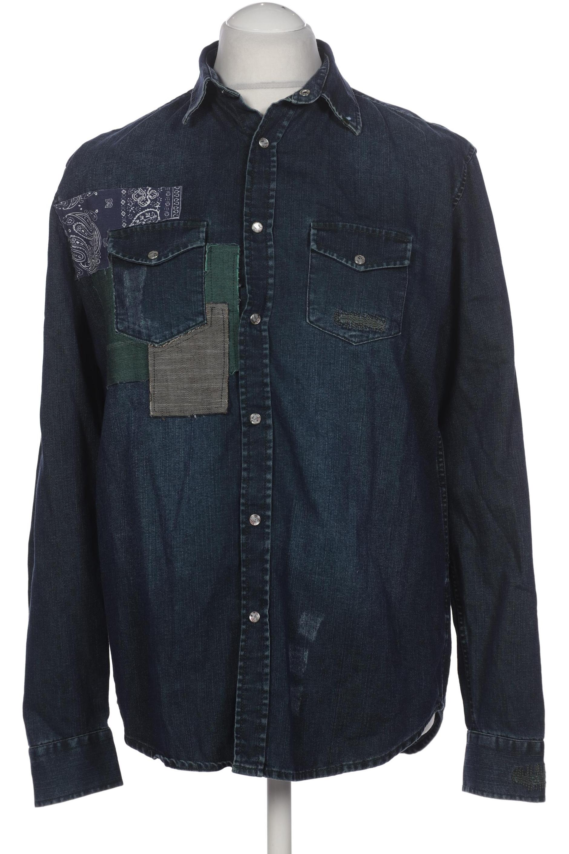 

Desigual Herren Hemd, grün, Gr. 52