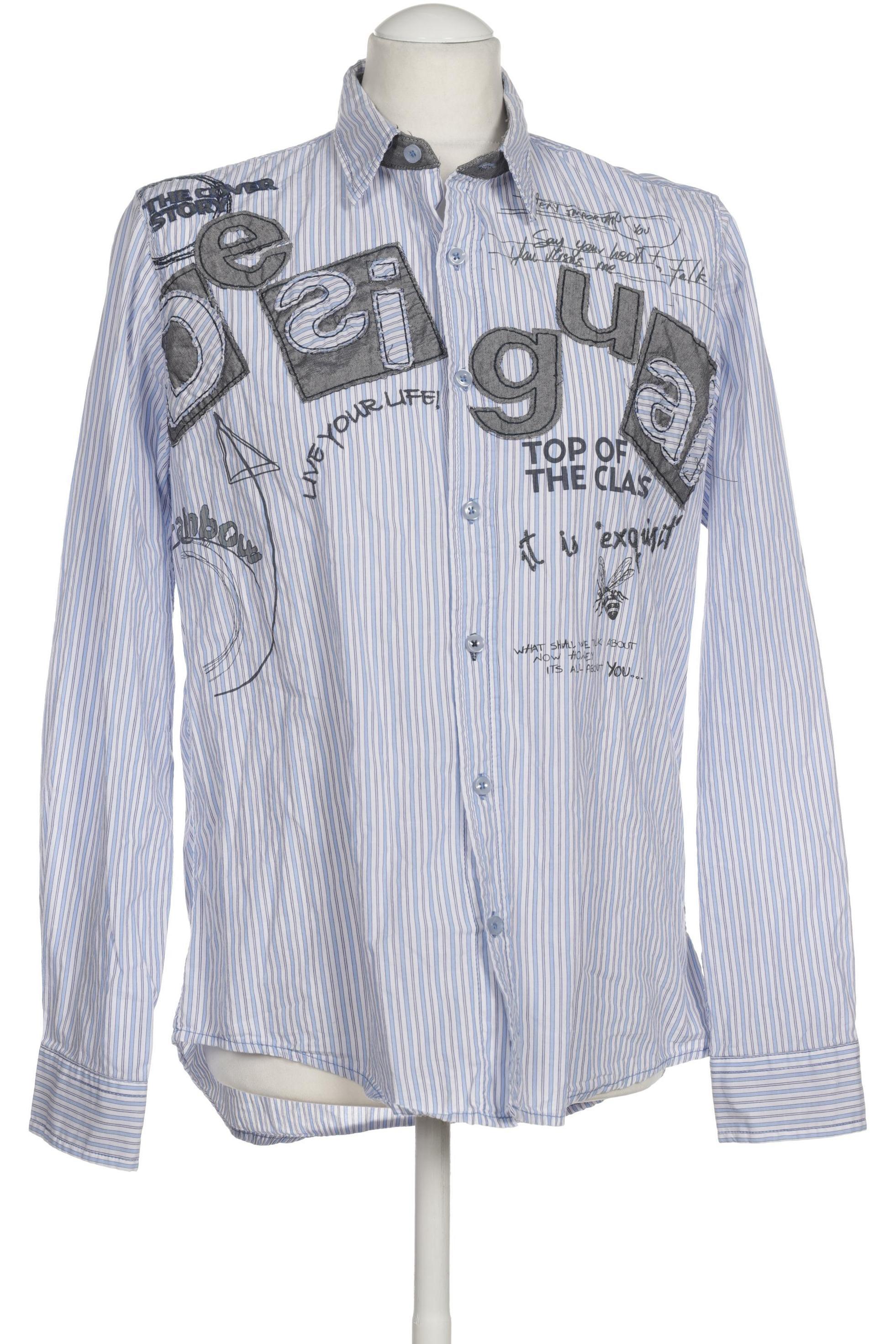 

Desigual Herren Hemd, blau, Gr.