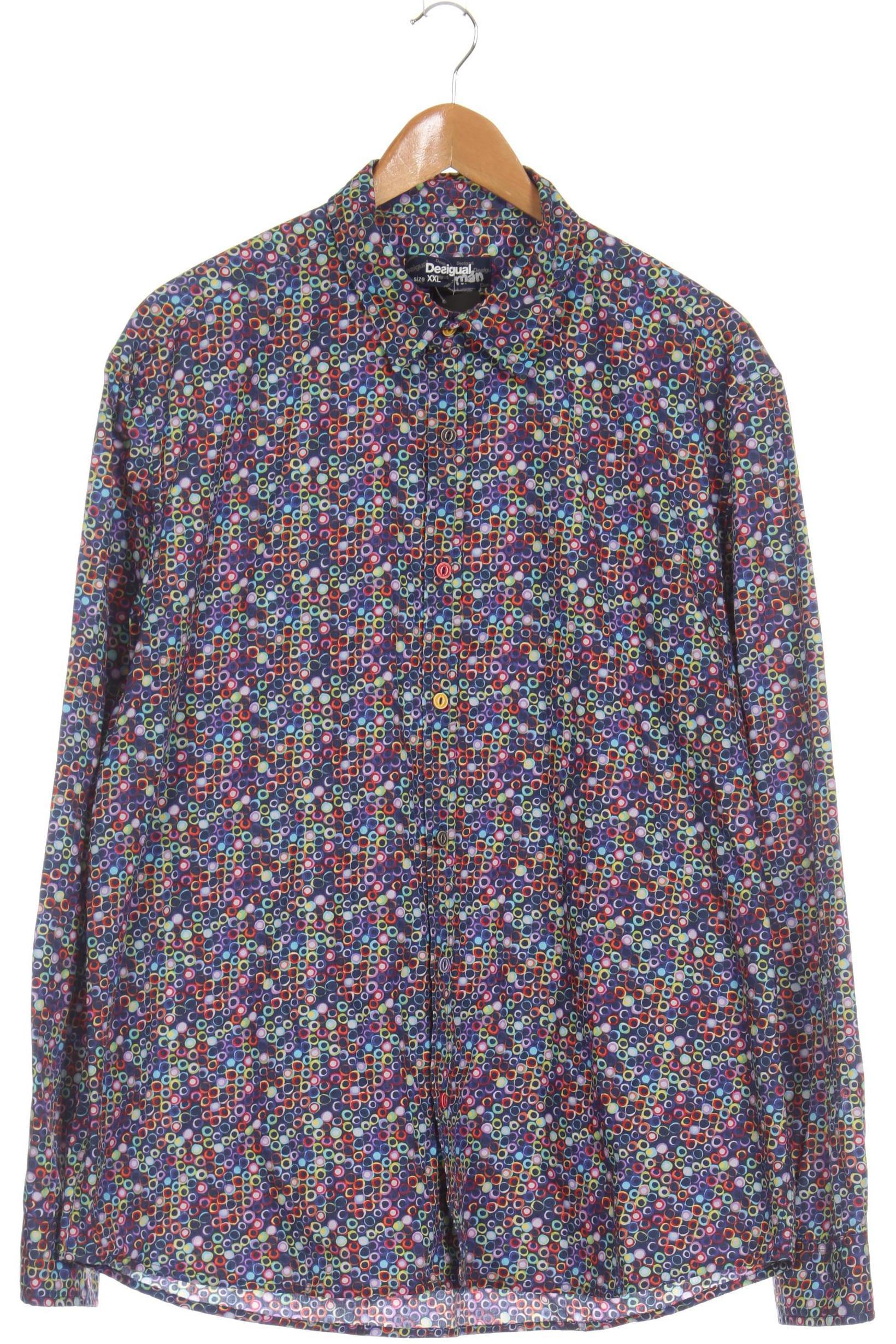 

Desigual Herren Hemd, blau, Gr.