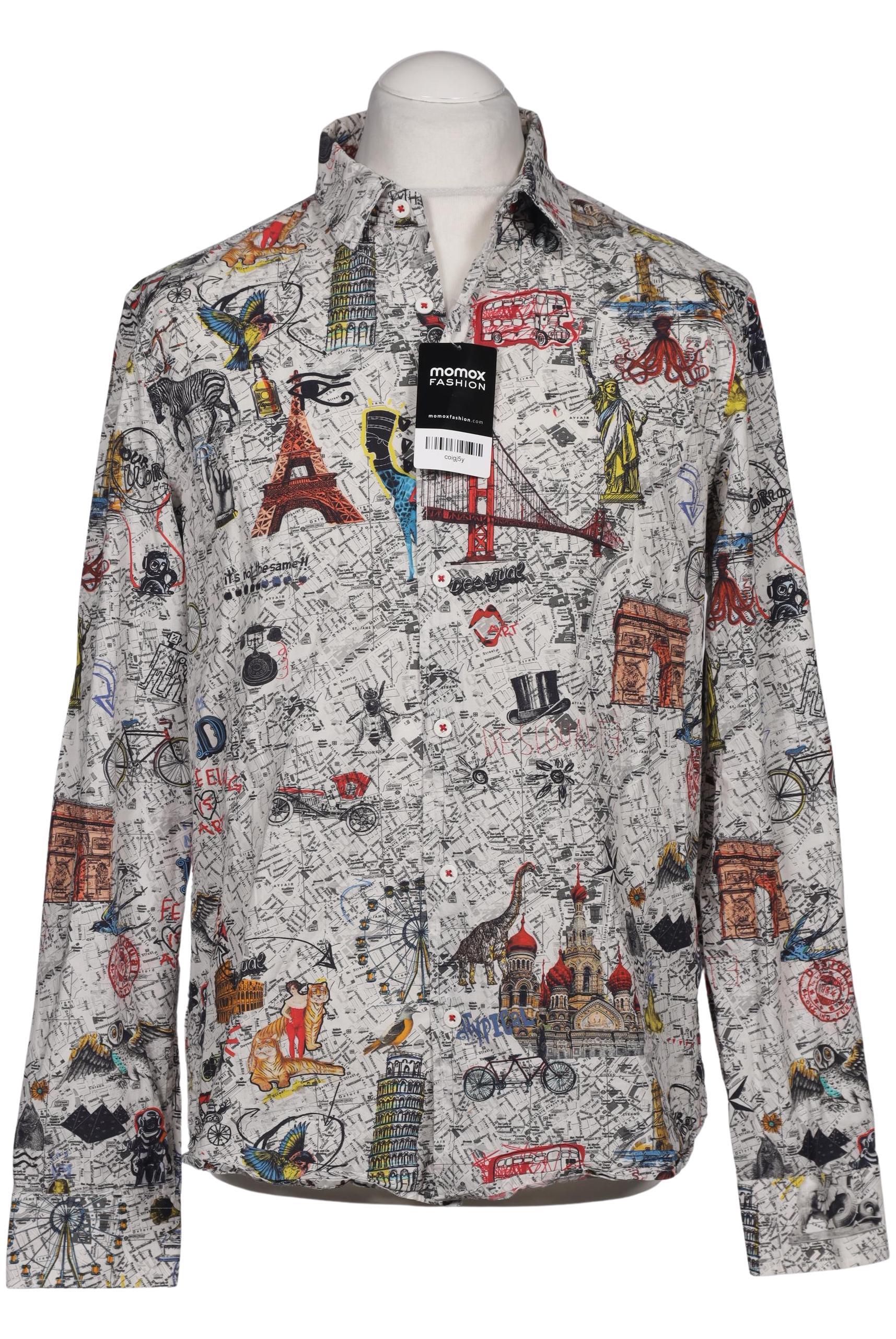 

Desigual Herren Hemd, mehrfarbig, Gr. 52