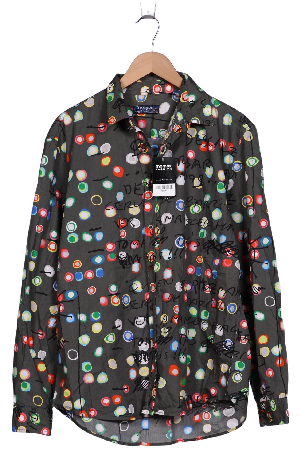 

Desigual Herren Hemd, grau, Gr. 56