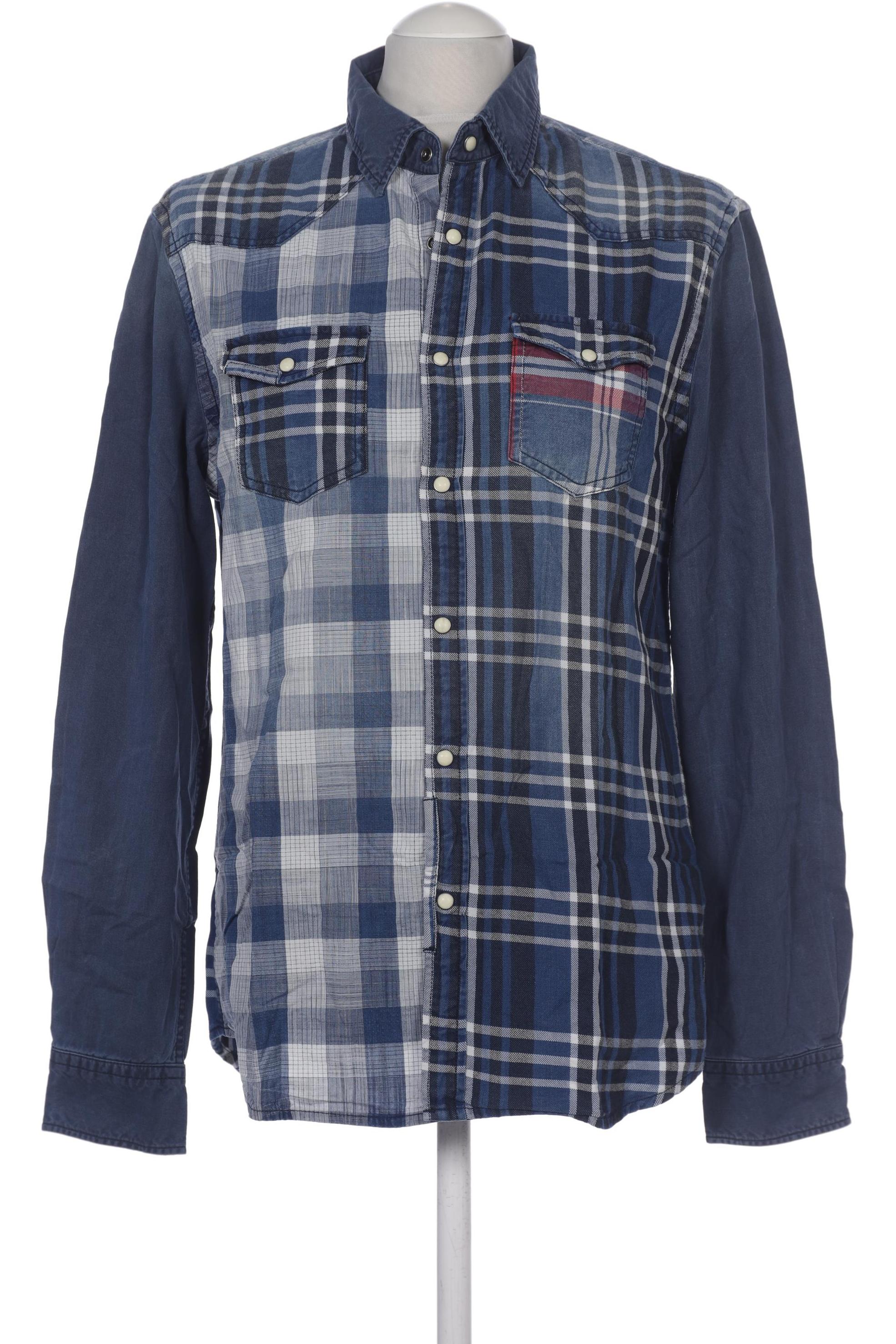 

Desigual Herren Hemd, blau