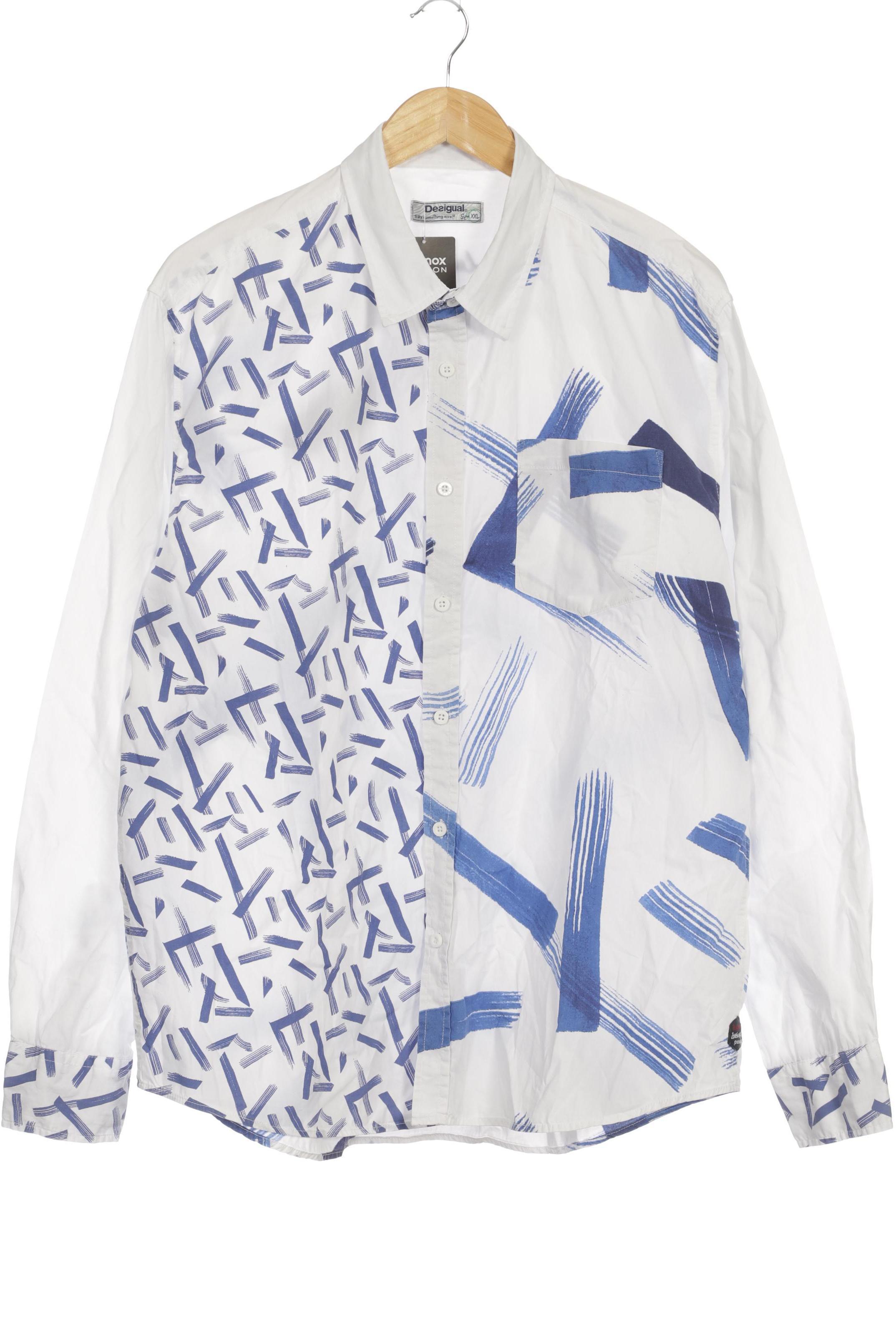 

Desigual Herren Hemd, weiß, Gr.