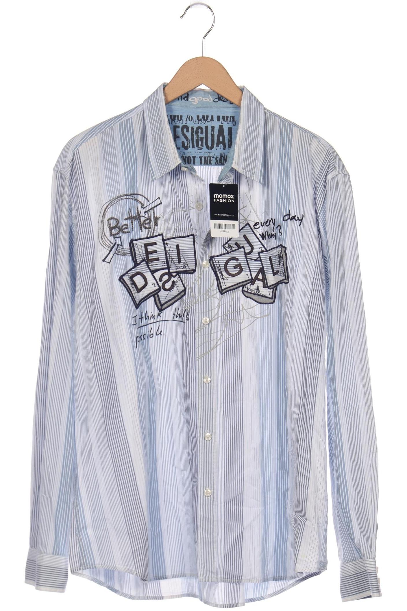 

Desigual Herren Hemd, blau, Gr. 56