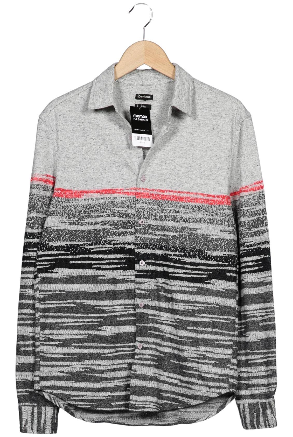 

Desigual Herren Hemd, grau, Gr. 46
