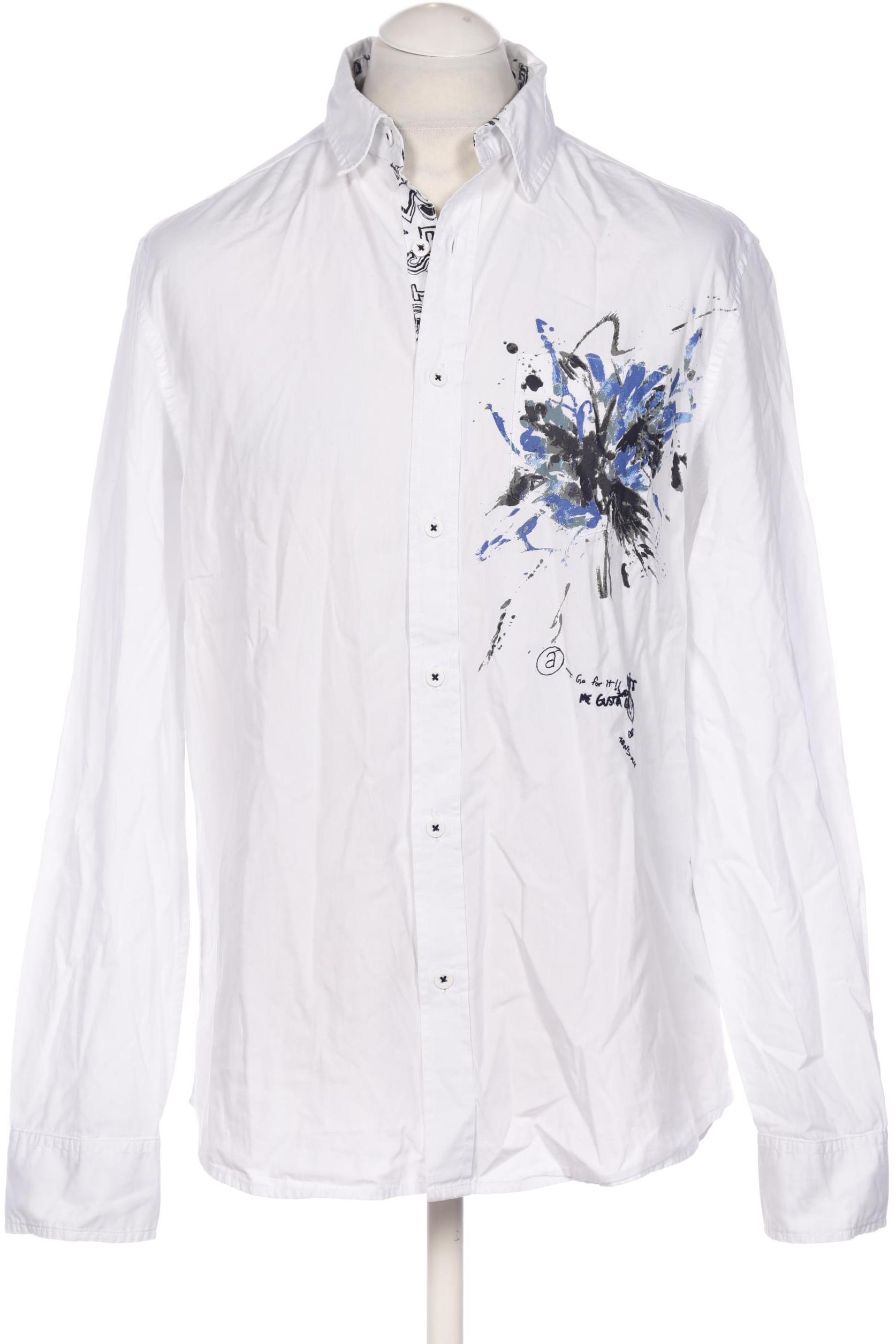 

Desigual Herren Hemd, weiß, Gr. 52