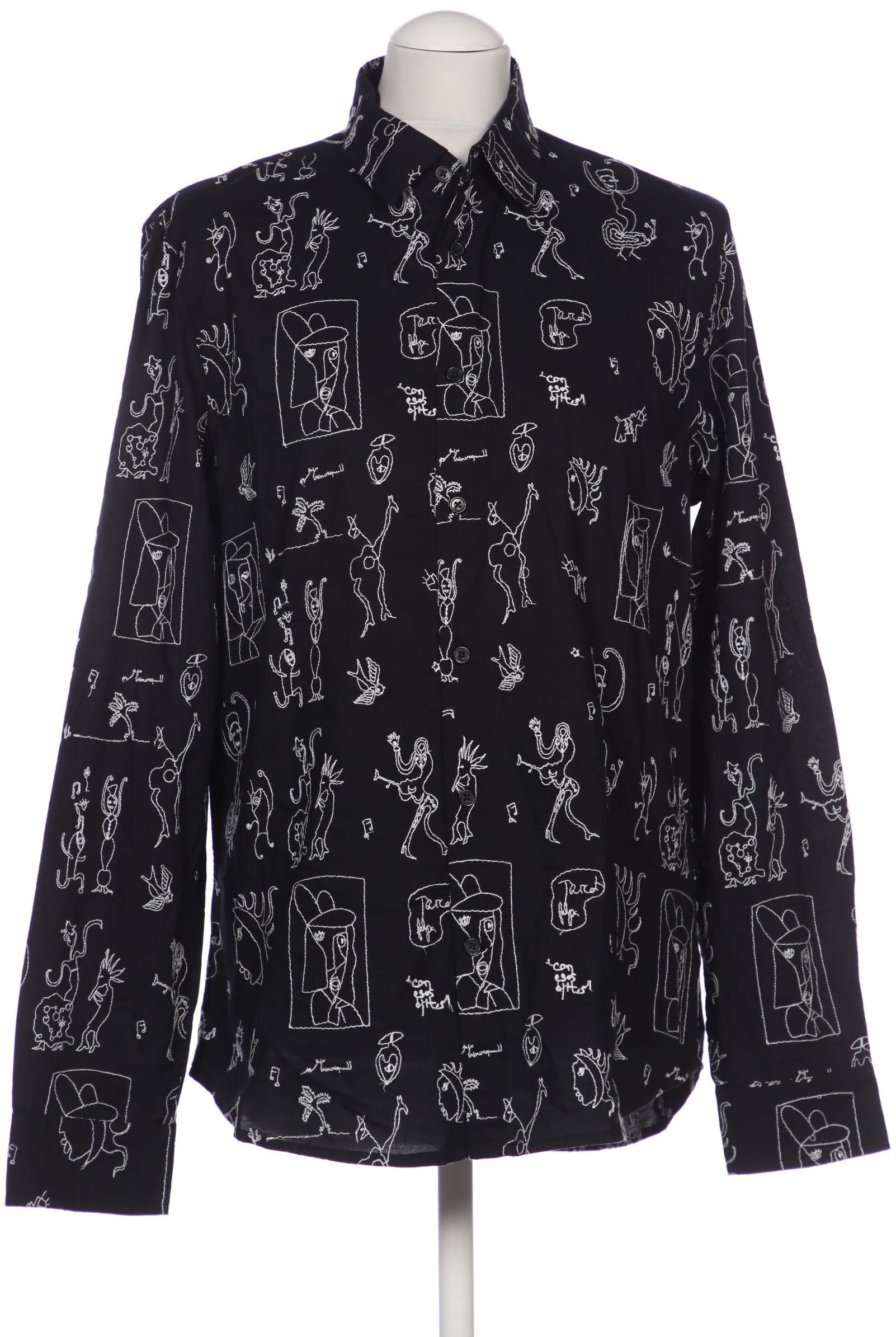 

Desigual Herren Hemd, schwarz, Gr. 48