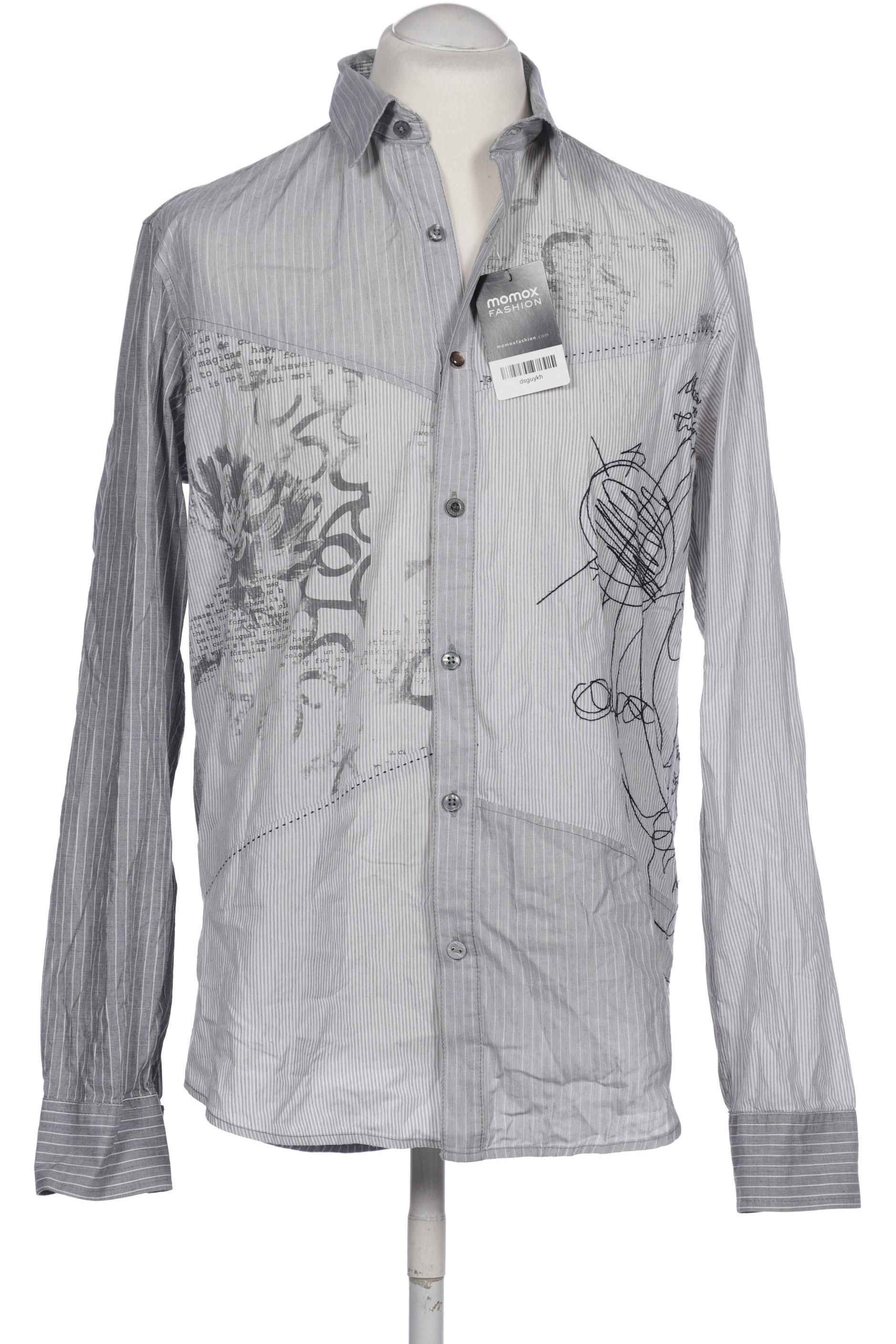 

Desigual Herren Hemd, grau, Gr. 52