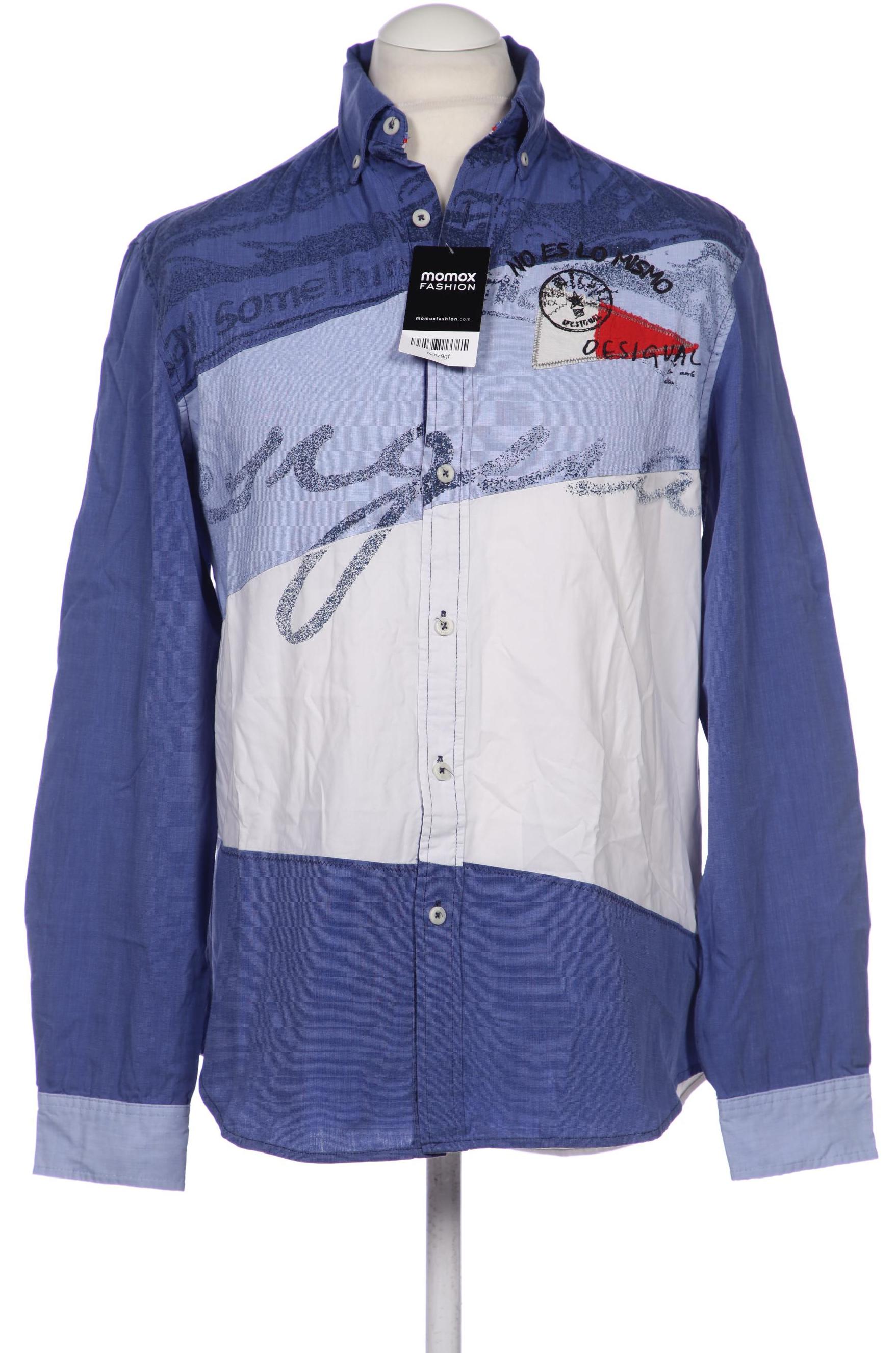 

Desigual Herren Hemd, blau