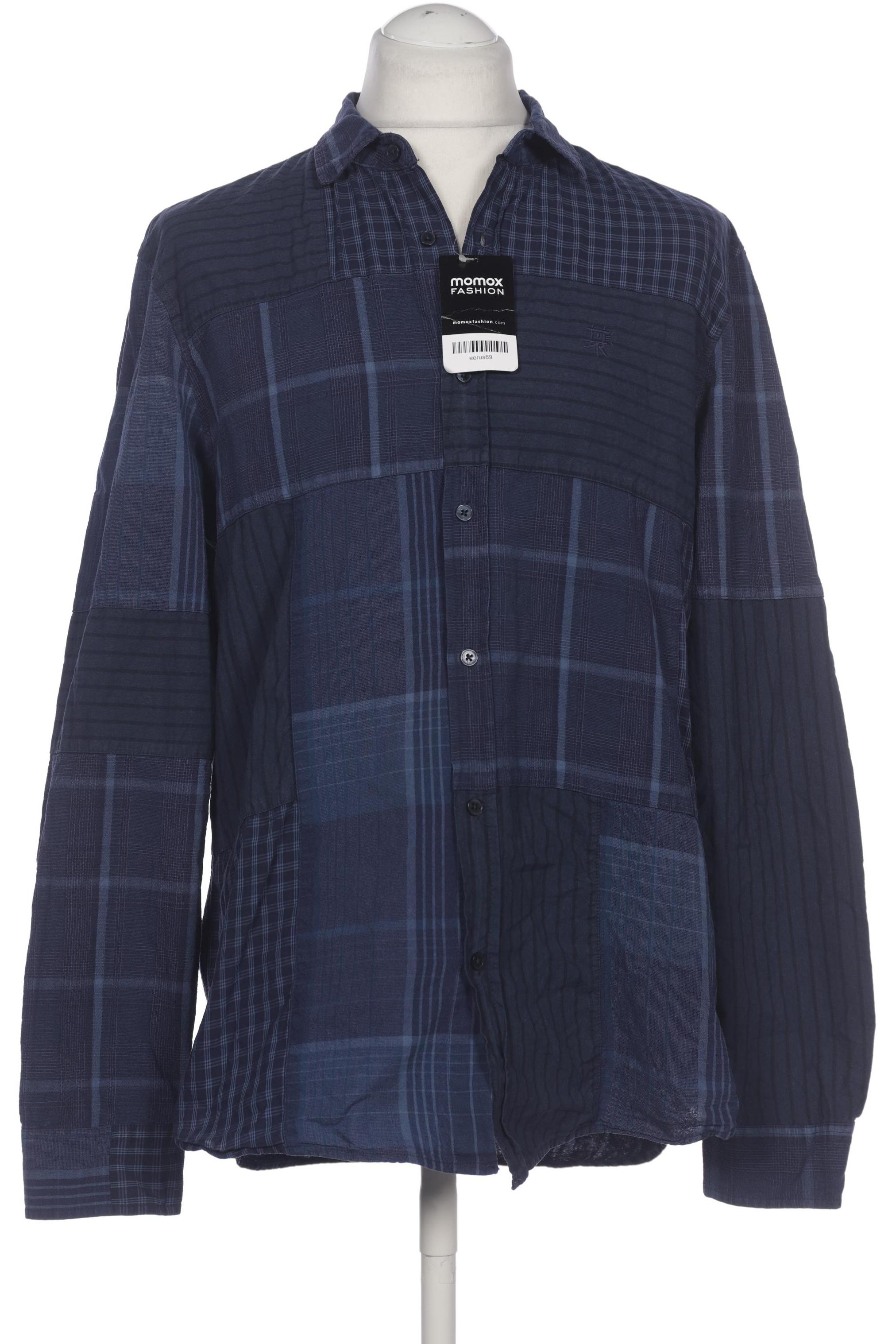

Desigual Herren Hemd, marineblau, Gr. 52