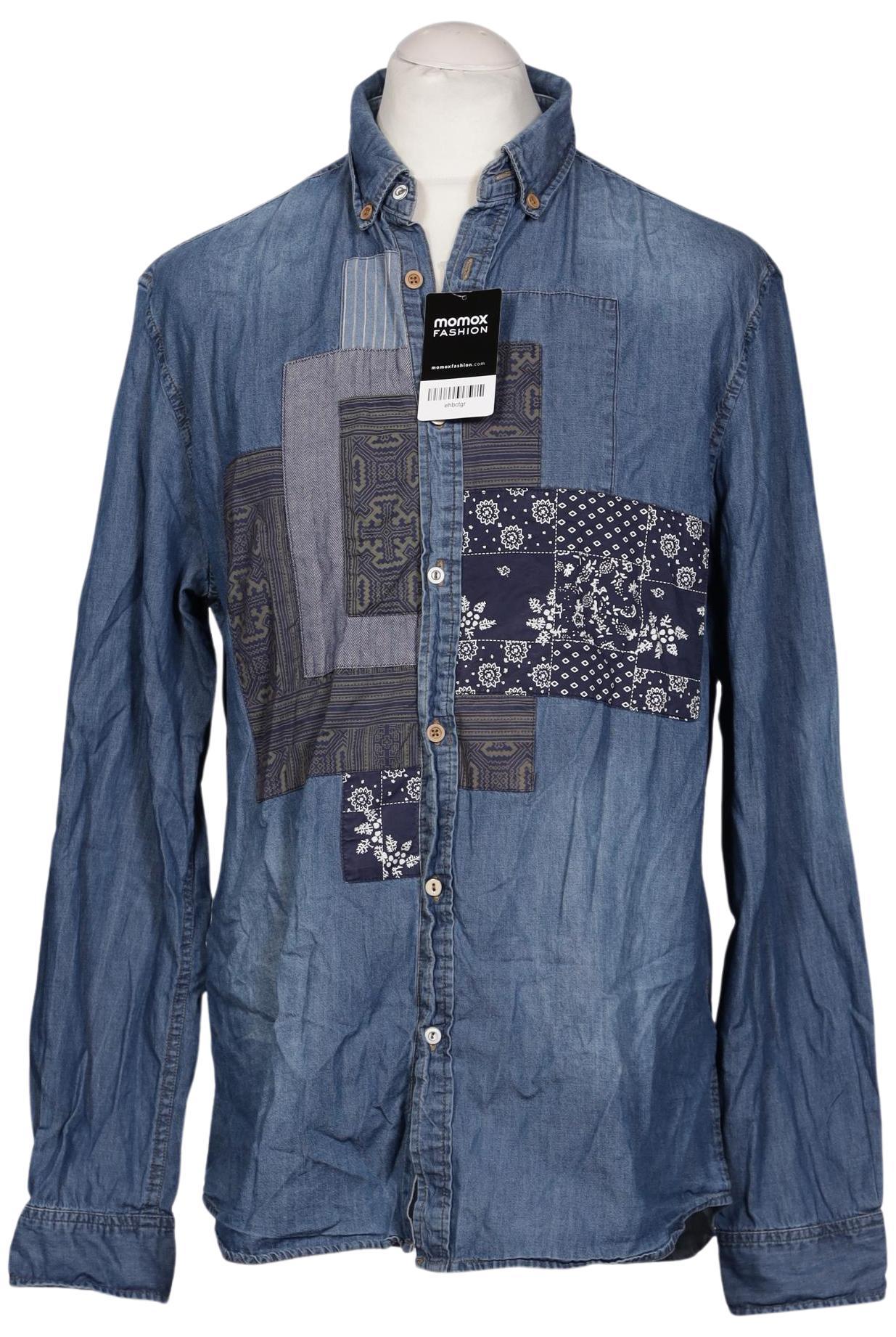 

Desigual Herren Hemd, blau, Gr. 54