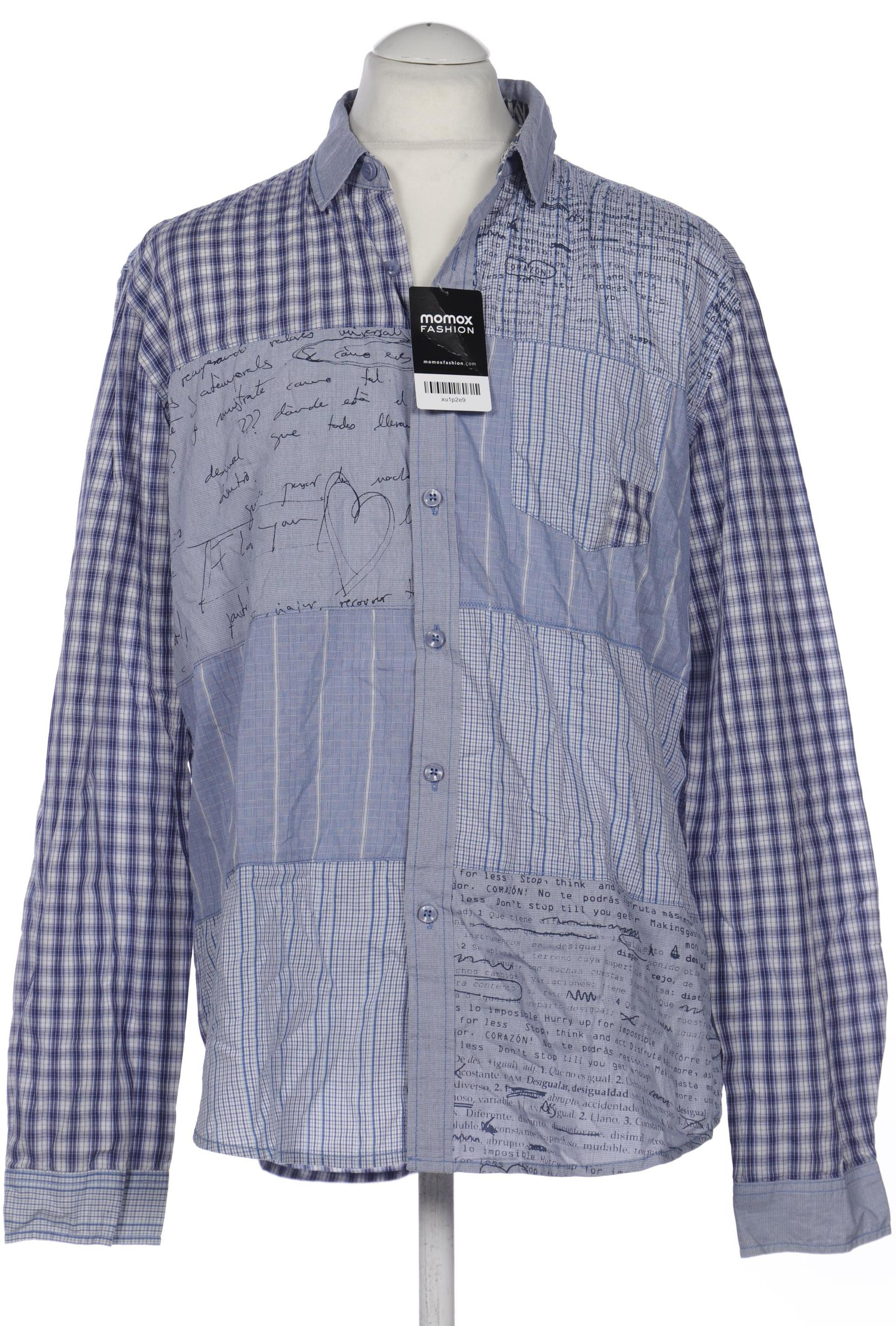 

Desigual Herren Hemd, blau, Gr. 54