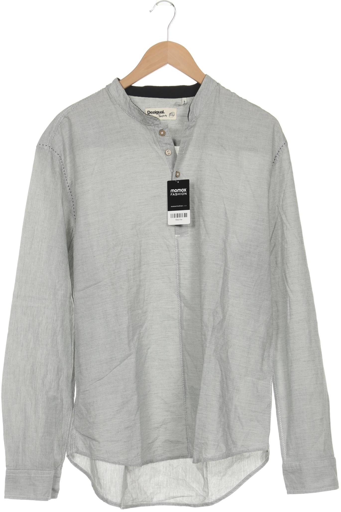 

Desigual Herren Hemd, grau, Gr. 56