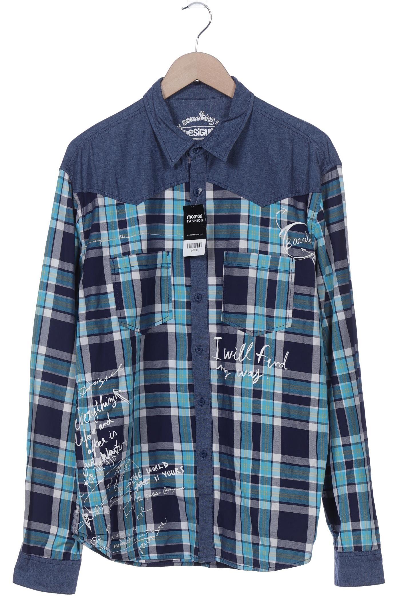 

Desigual Herren Hemd, blau, Gr. 56