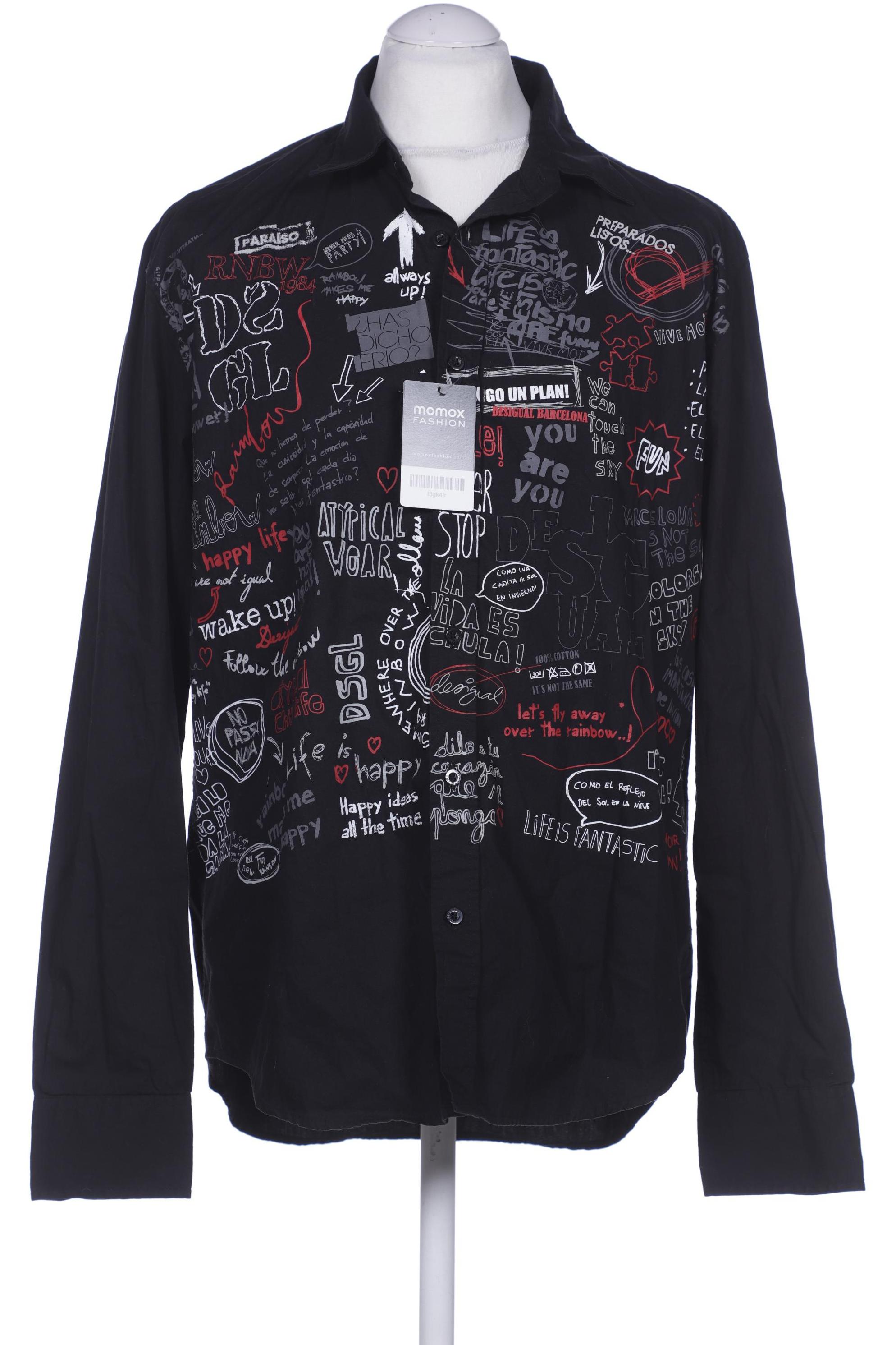 

Desigual Herren Hemd, schwarz