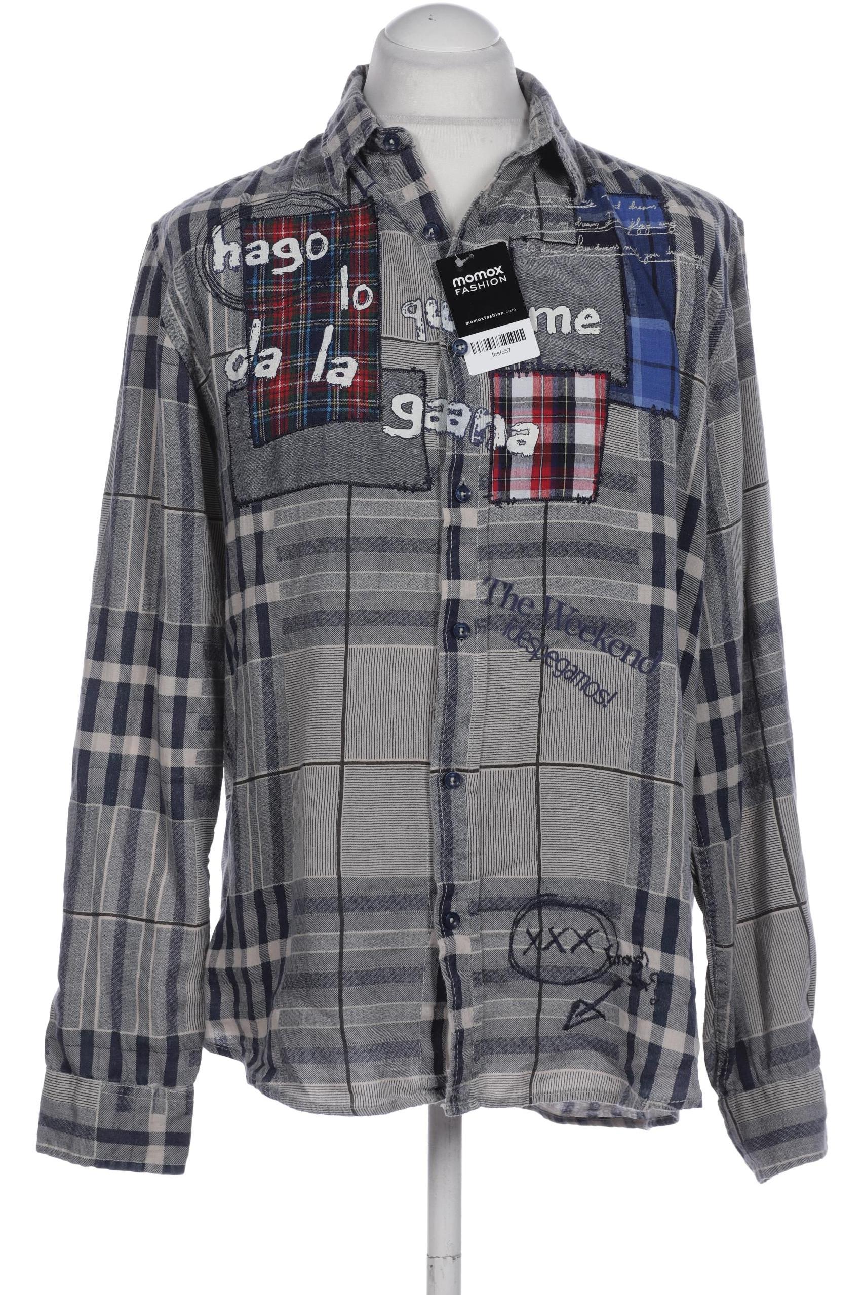 

Desigual Herren Hemd, cremeweiß, Gr. 54