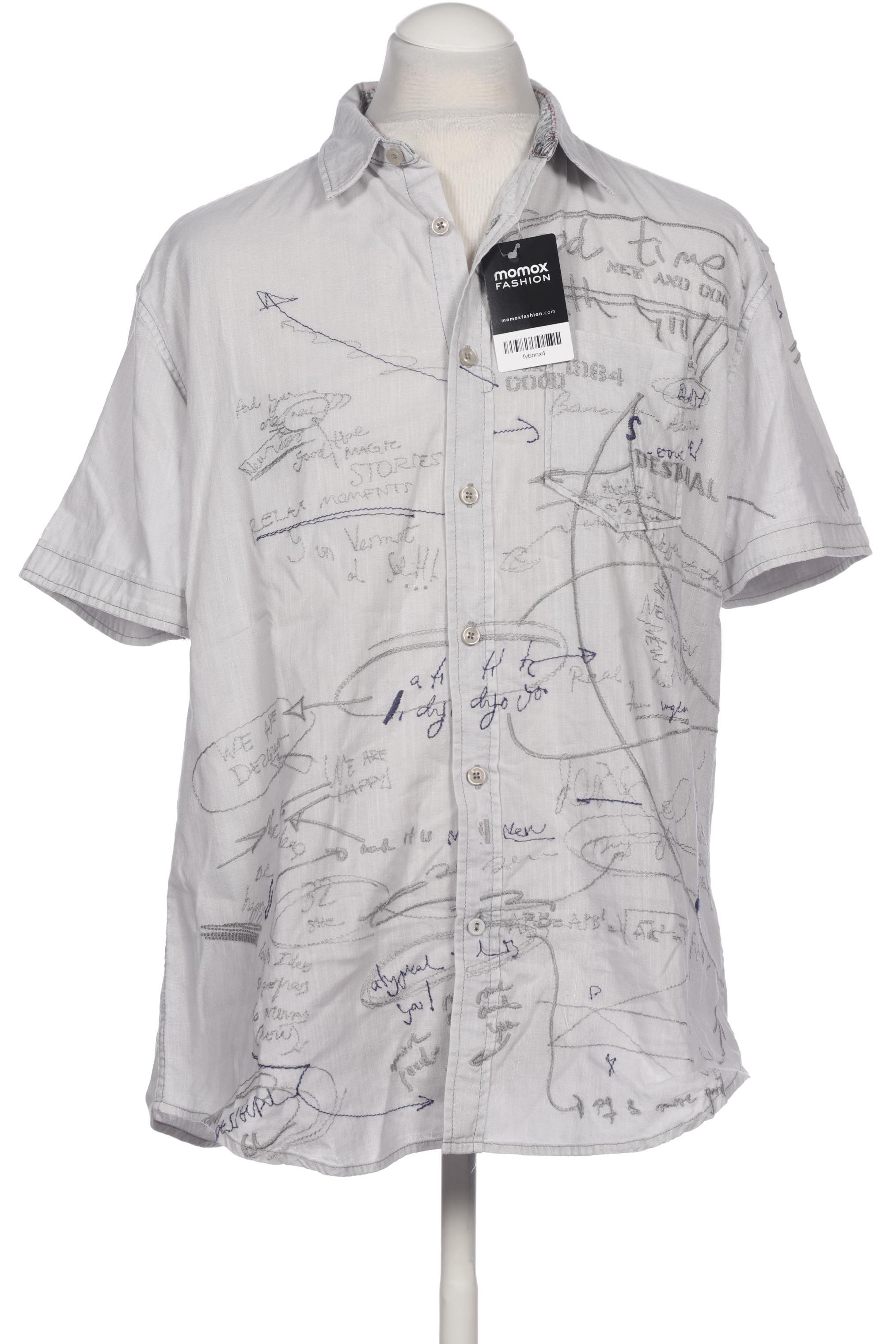 

Desigual Herren Hemd, grau, Gr. 54