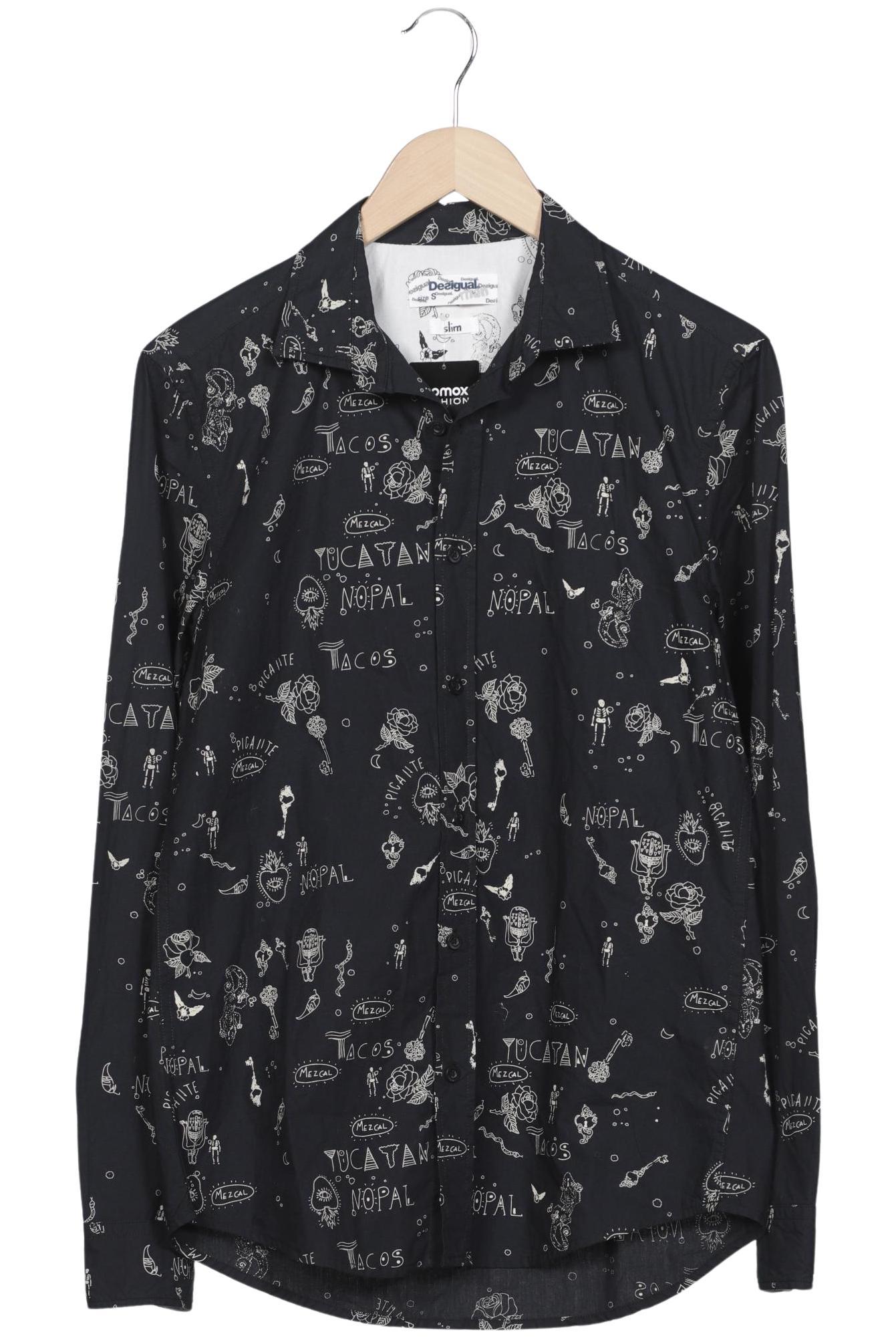 

Desigual Herren Hemd, schwarz, Gr. 46