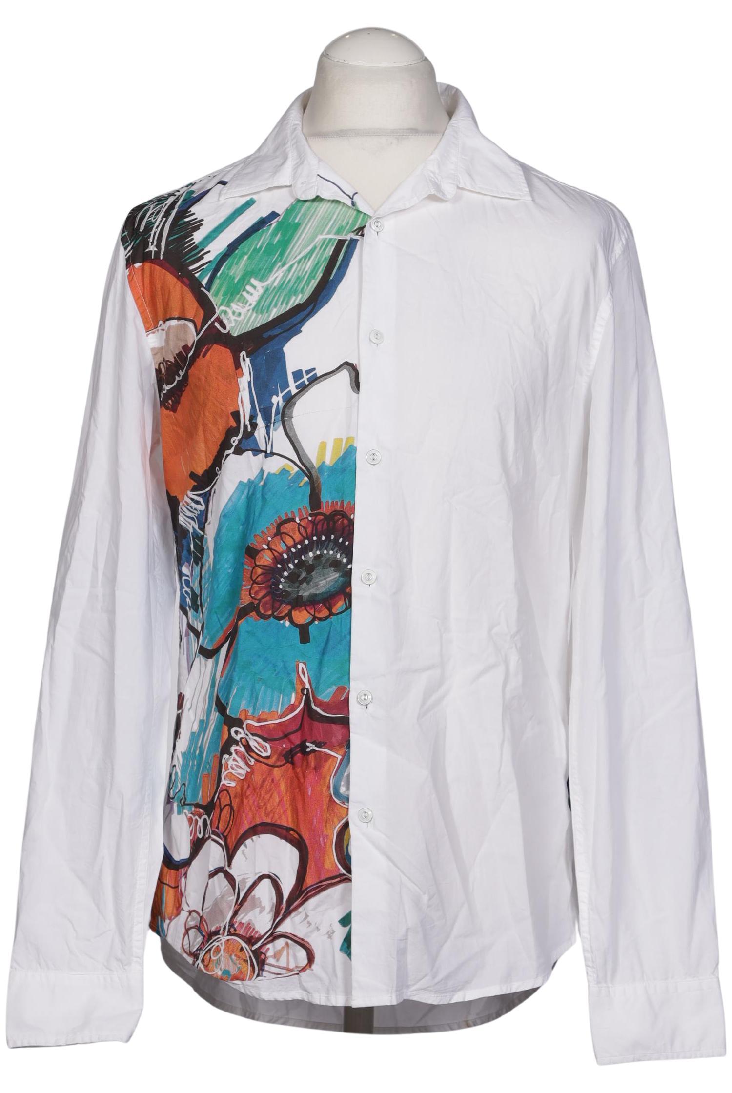 

Desigual Herren Hemd, weiß, Gr. 48